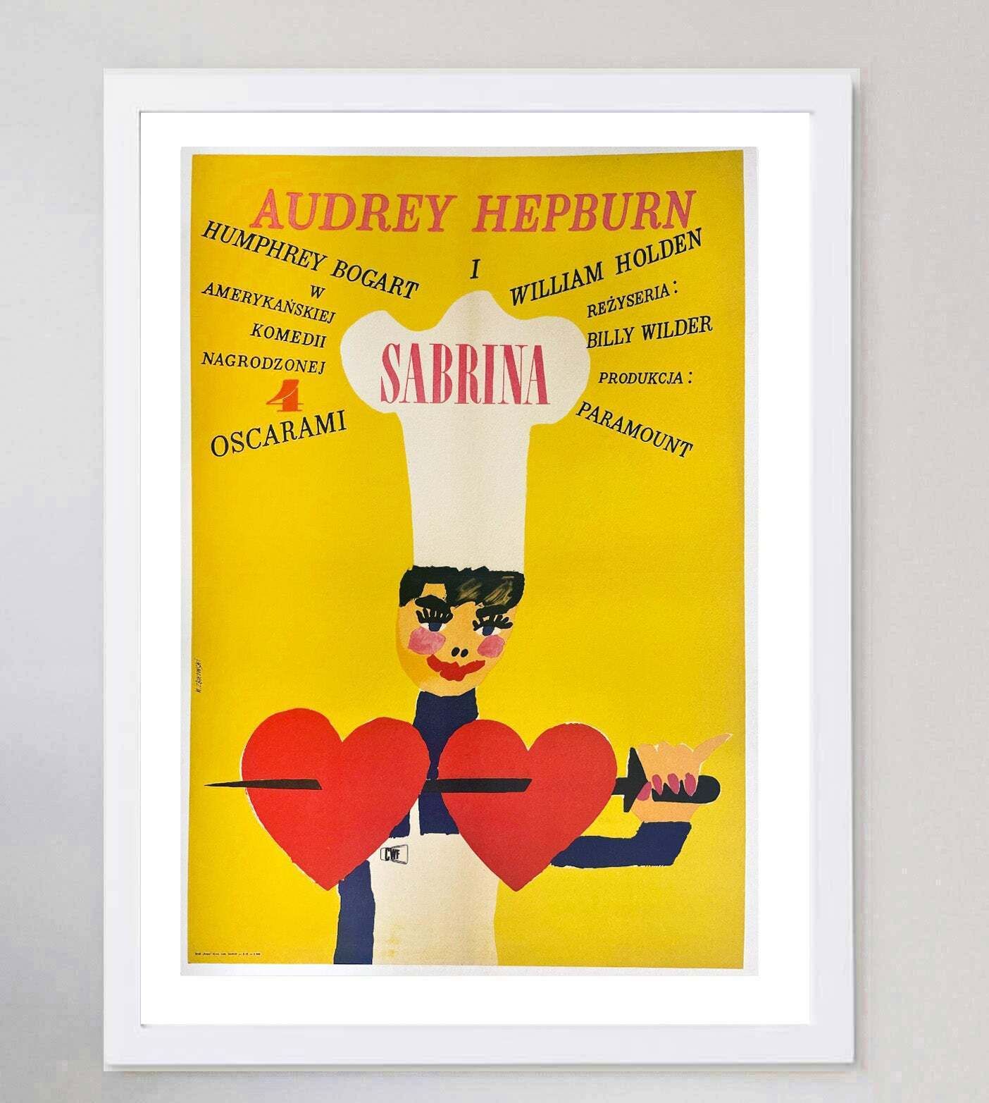 Sabrina (Polish)  Original Vintage Poster photo for sale