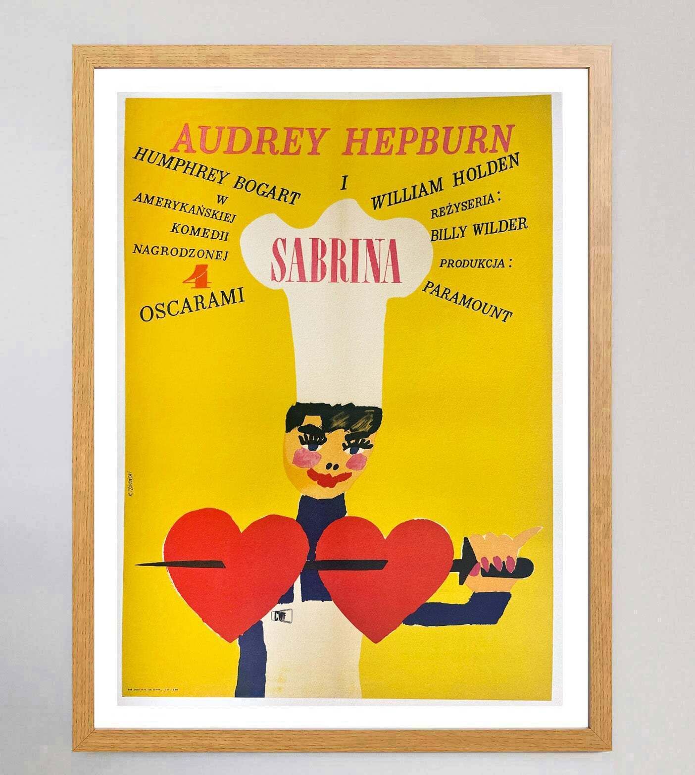 Sabrina (Polish)  Original Vintage Poster photo Art