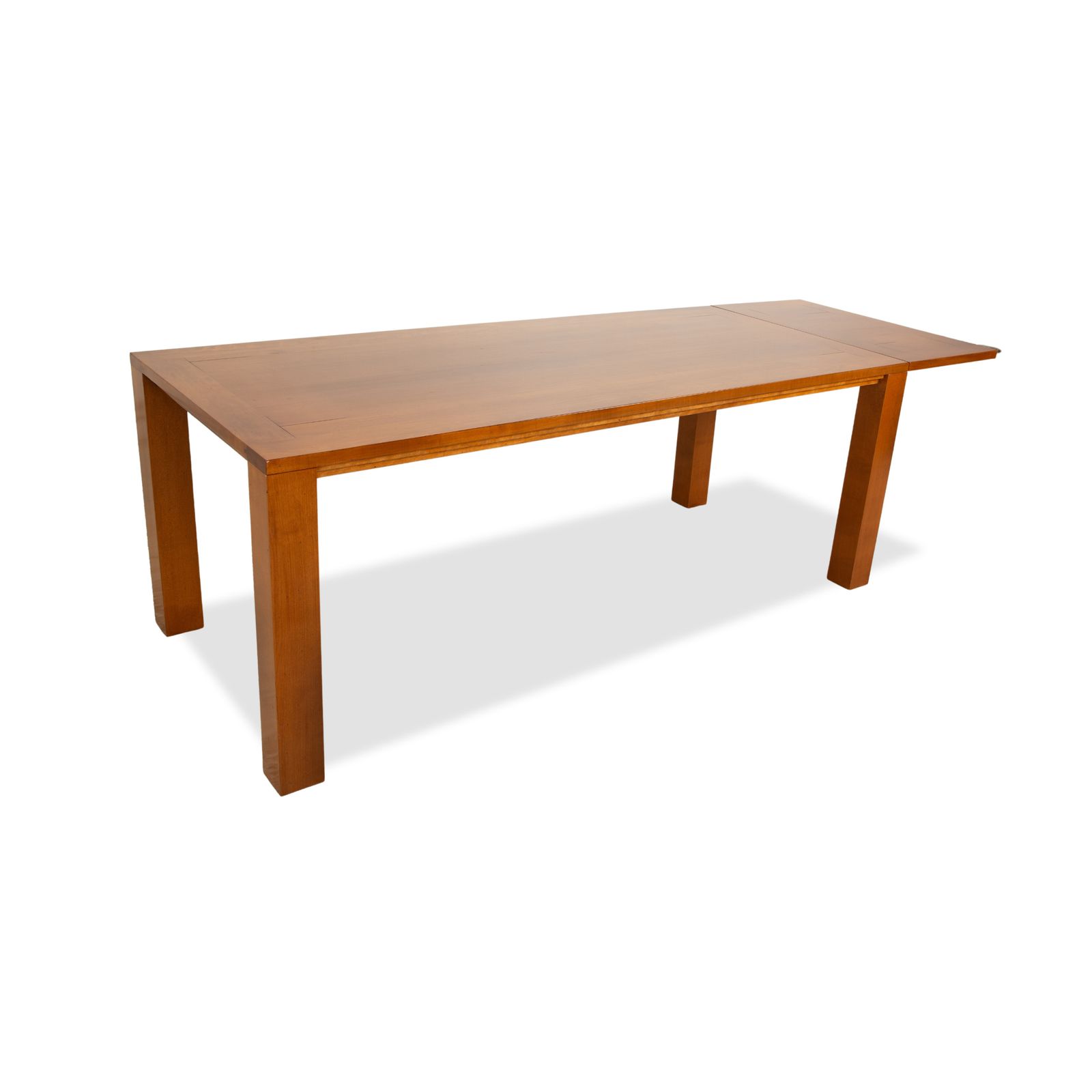 Table à manger Lando Ora Blu en bois brun, fonction manuelle 200/250 x 89 cm photo Mobilier