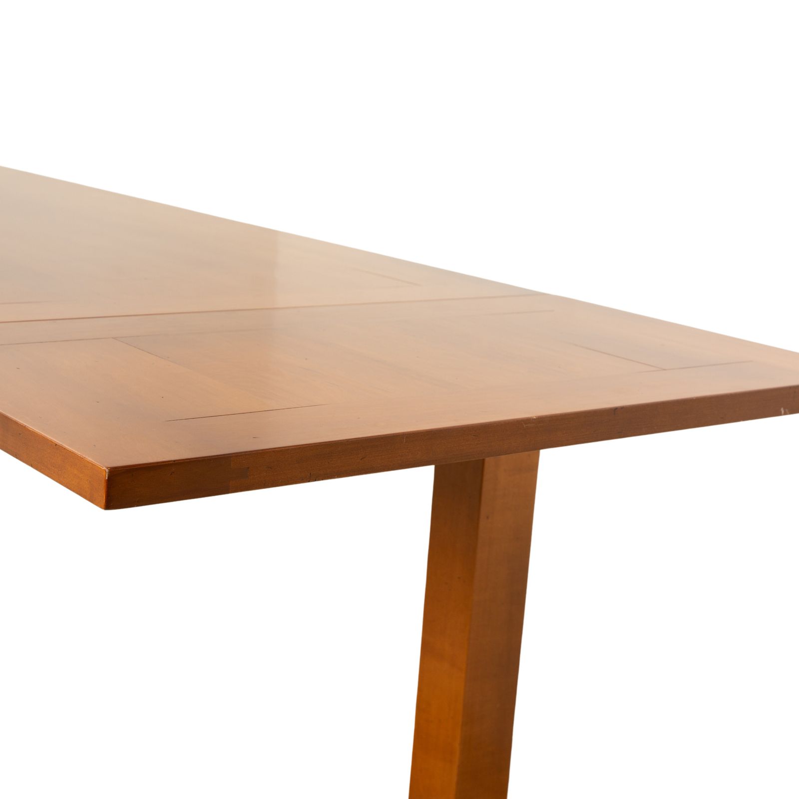 Lando Ora Blu Wooden Dining Table Brown Manual Function 200/250 X 89 Cm photo vinterior