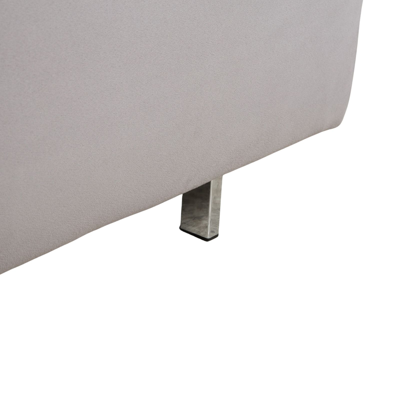 Tabouret Ewald Schillig en tissu gris photo Mobilier