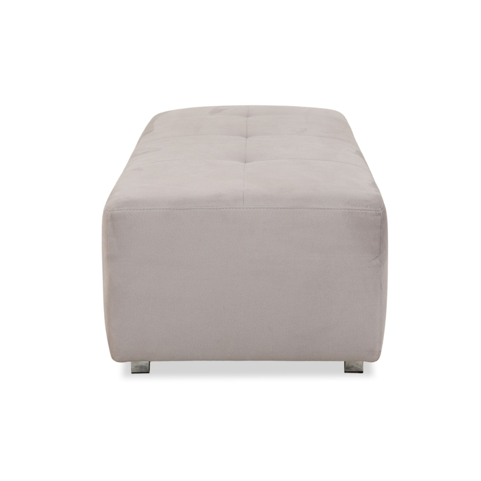 Mobilier Tabouret Ewald Schillig en tissu gris photo