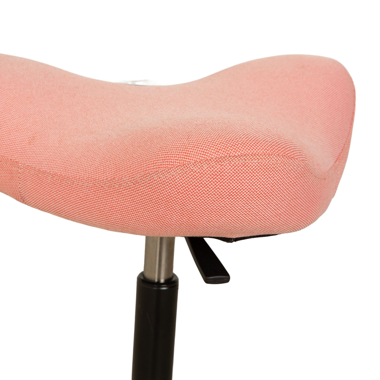 Tabouret assis-debout Varier Move en tissu Revive 524, base en frêne brun naturel, par Per Øie photo 536.0