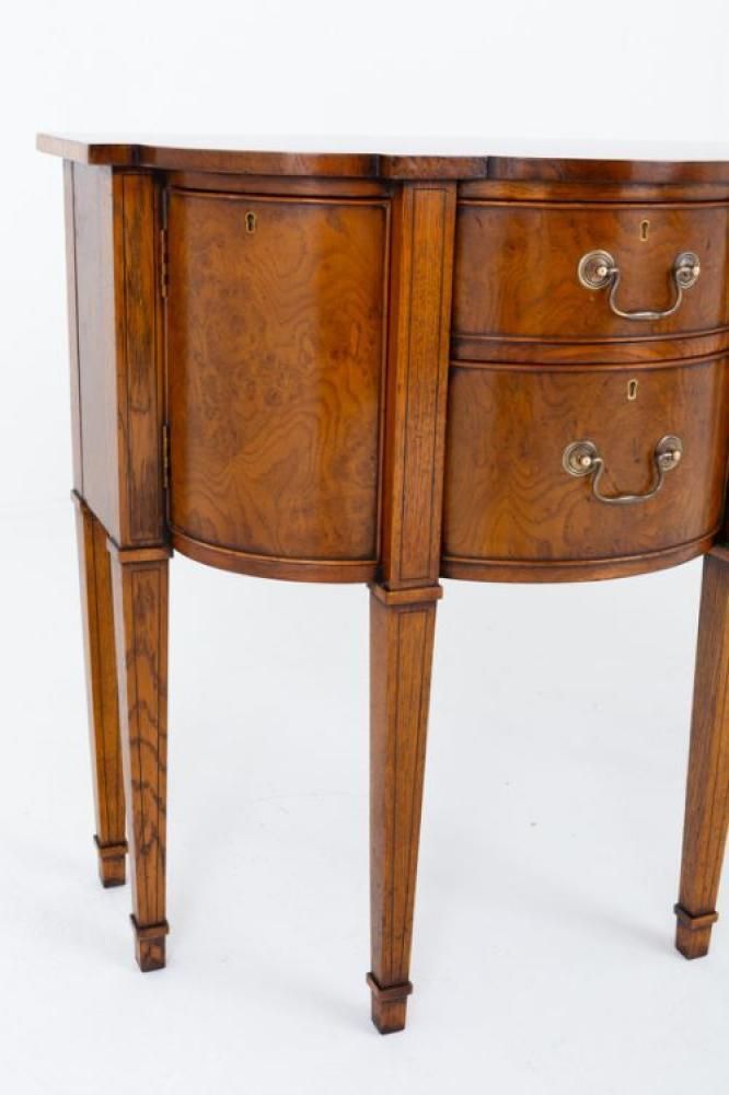Georgian Revival Sideboard Oak Server Dresser photo for sale