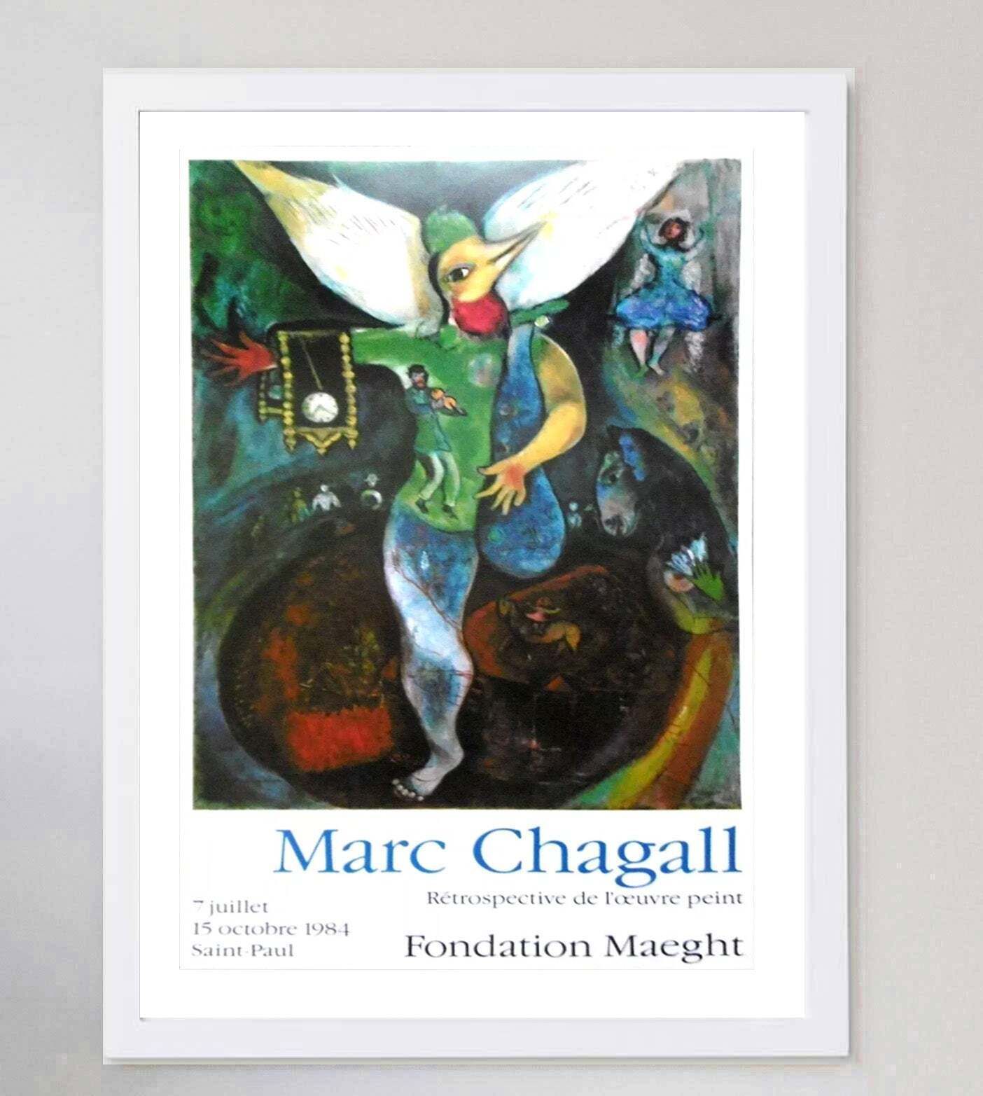 Marc Chagall   Fondation Maeght Original Vintage Poster photo for sale
