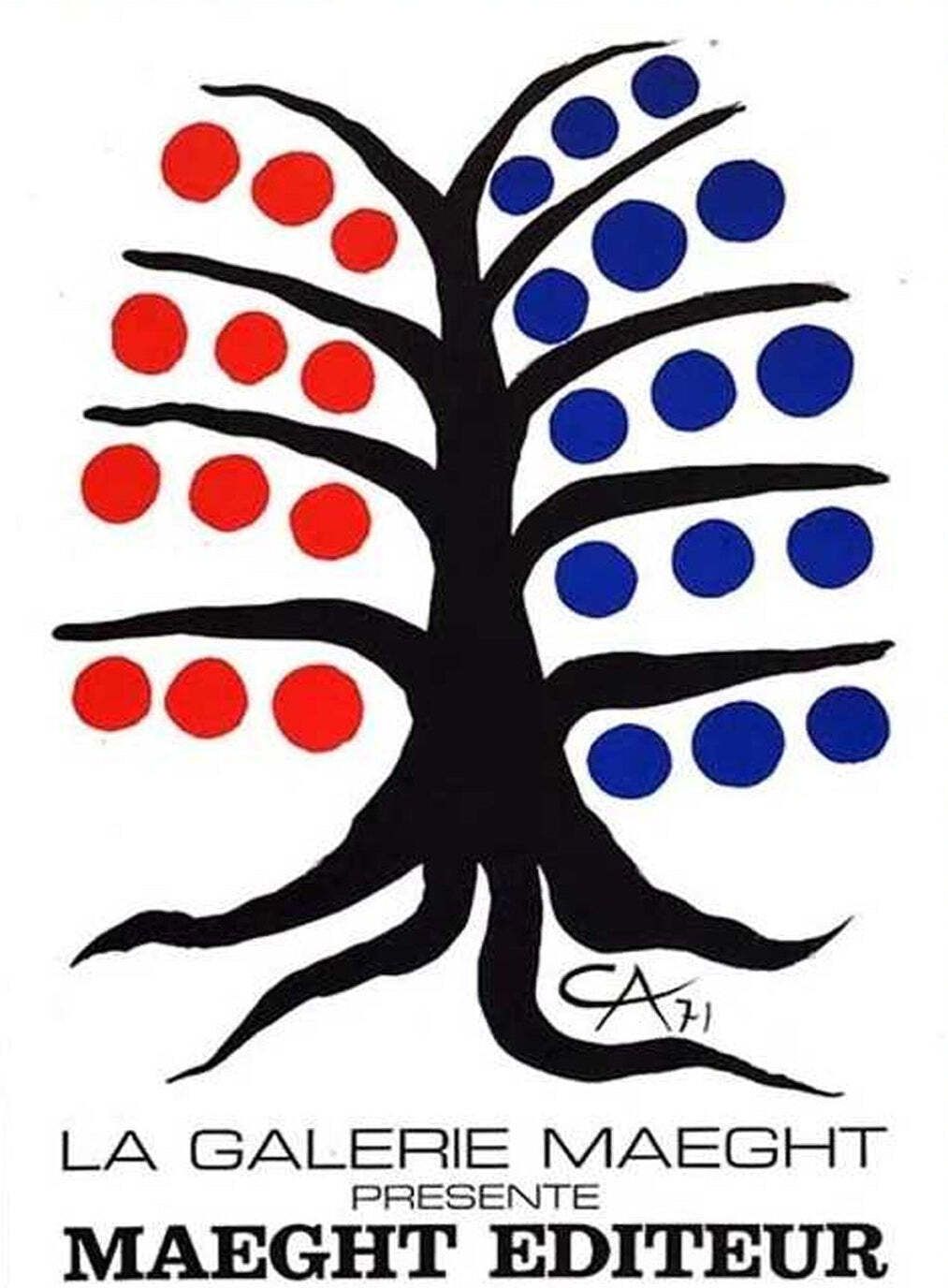 Alexander Calder   Maeght Editeur  Original Vintage Poster