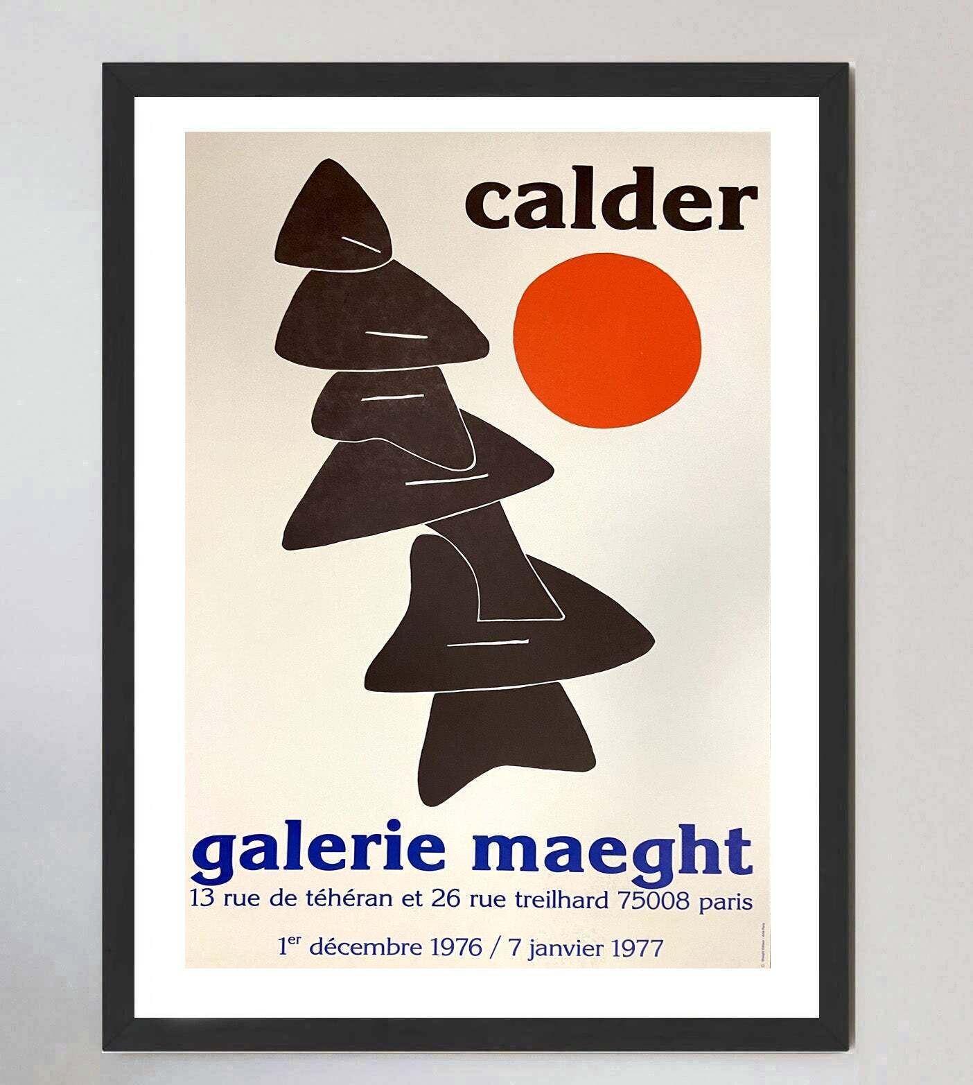 Alexander Calder   Galerie Maeght Original Vintage Poster photo furniture