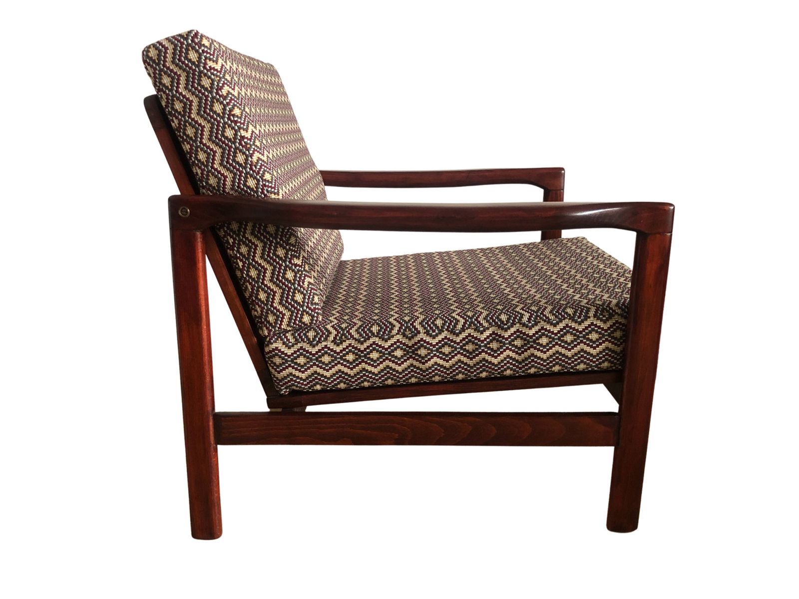 photo vintage Set Of Two Armchairs By Zenon Bączyk, Gaston Y Daniela Upholstery, Europe, 1960s