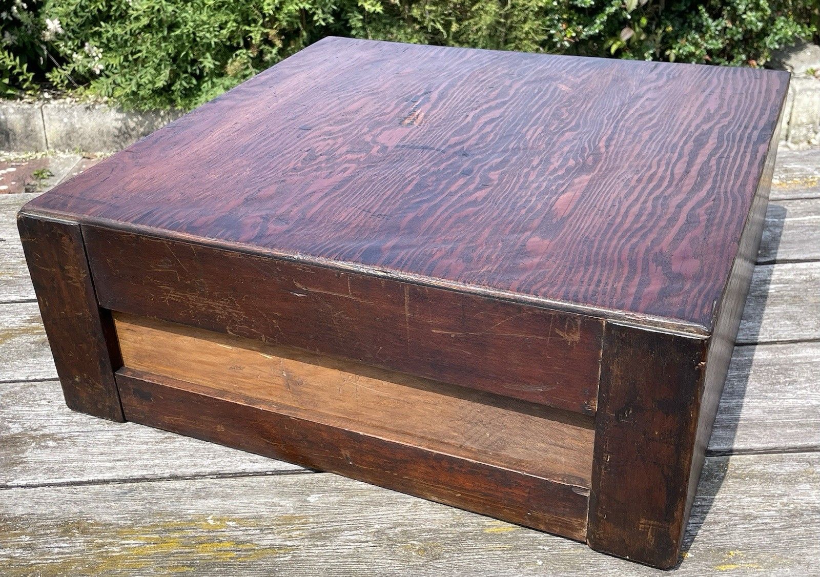 photo buy Rare Reeves & Sons Table Top Filing Index Oak Drawers Dated 1945 Larger Size
