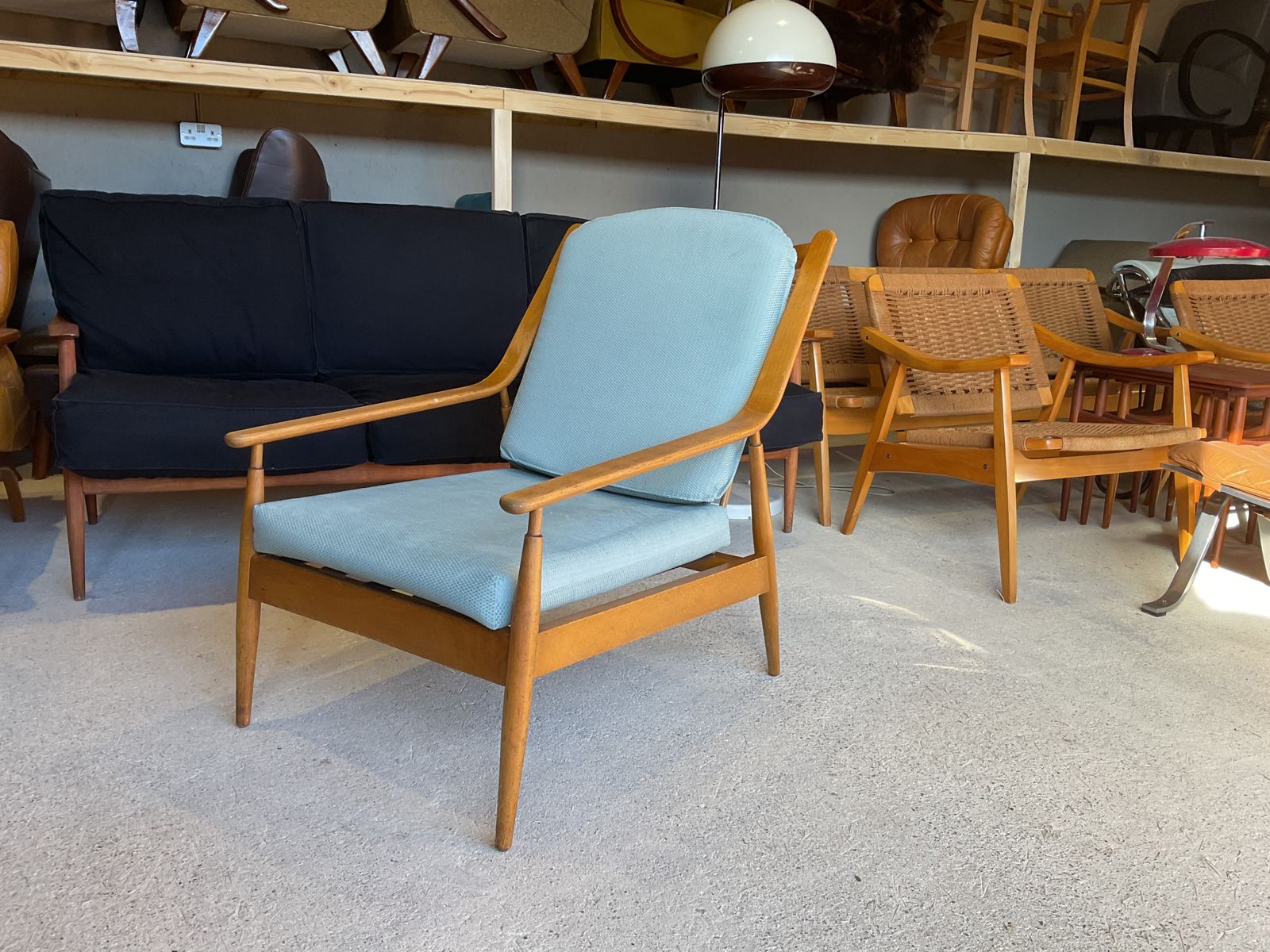 Scandart Danish Armchair In Mid  Century Style photo buy