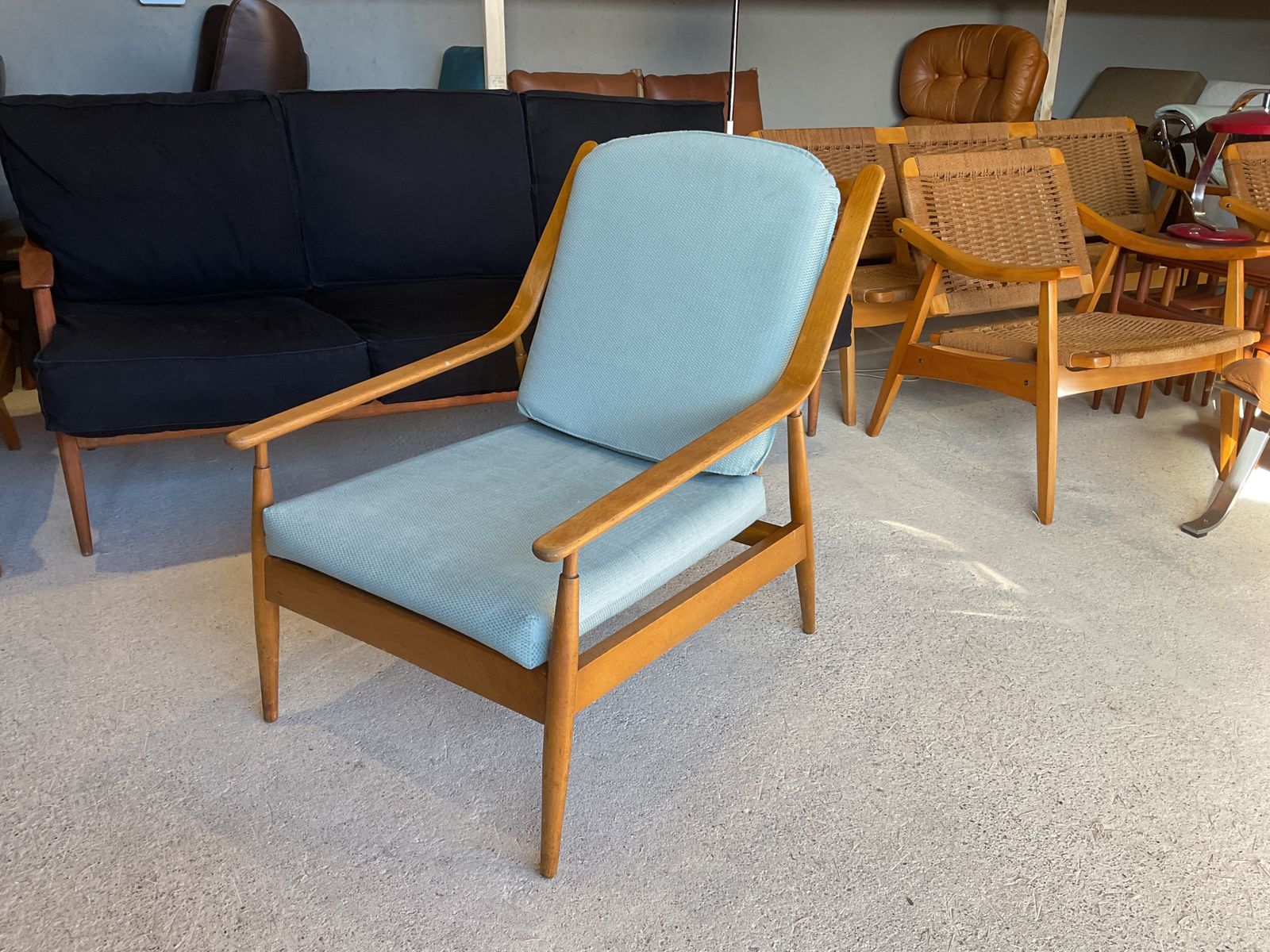 photo furniture Scandart Danish Armchair In Mid  Century Style