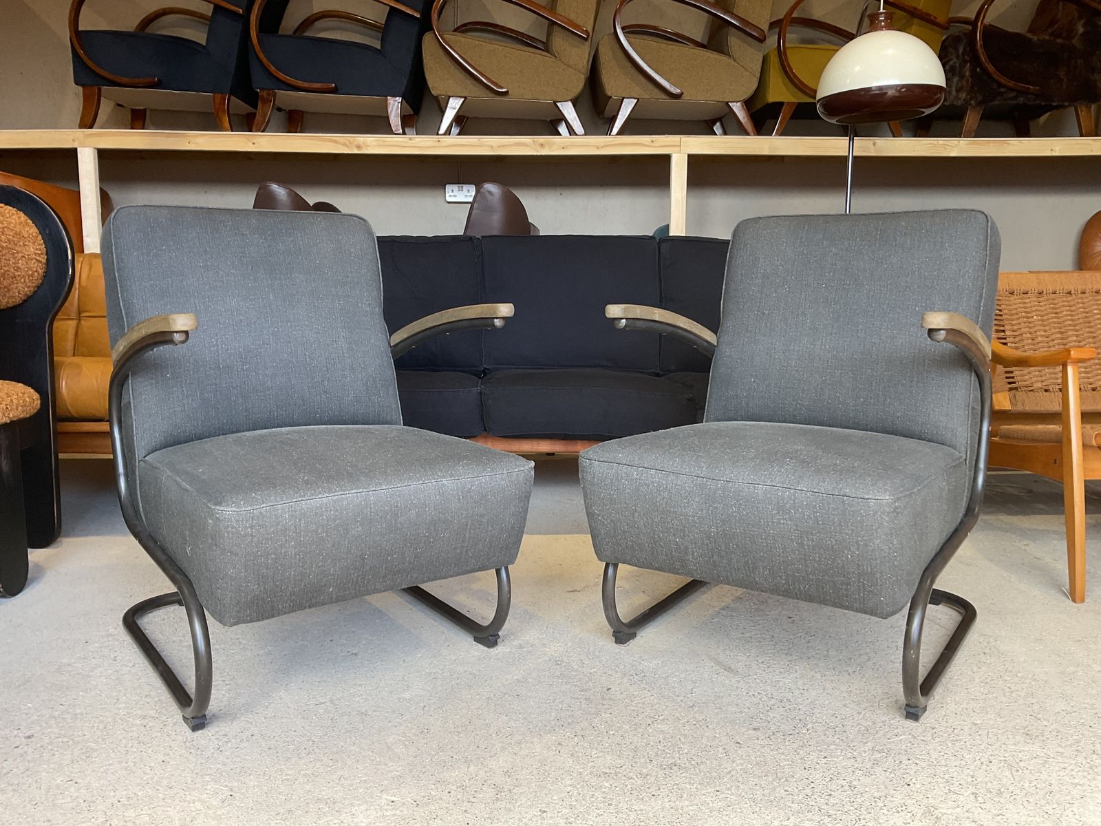 Andrew Martin Cantilever Armchairs Inspired By Marcel Breuer’s S411 Thonet photo buy