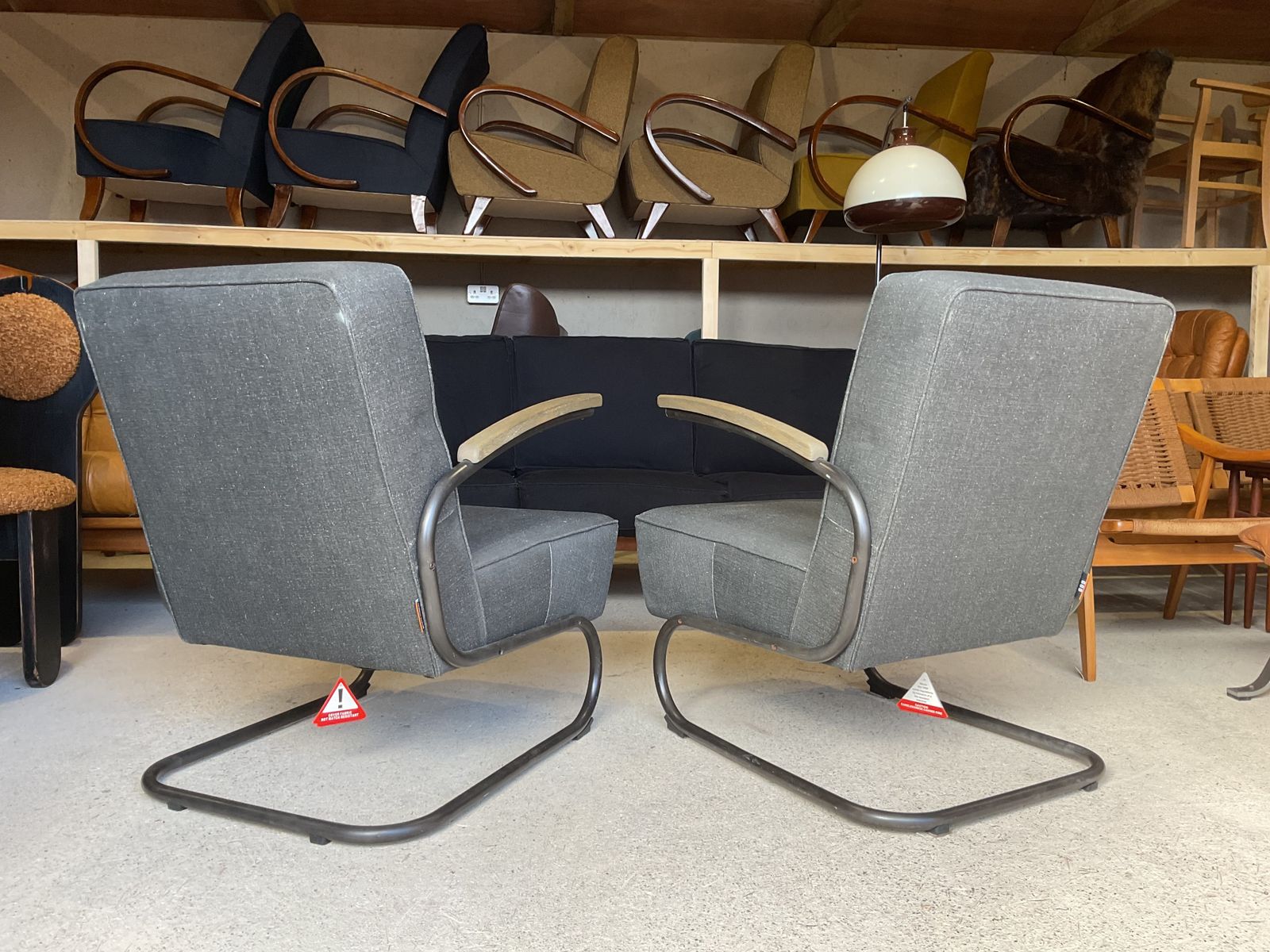 785.0 Andrew Martin Cantilever Armchairs Inspired By Marcel Breuer’s S411 Thonet photo