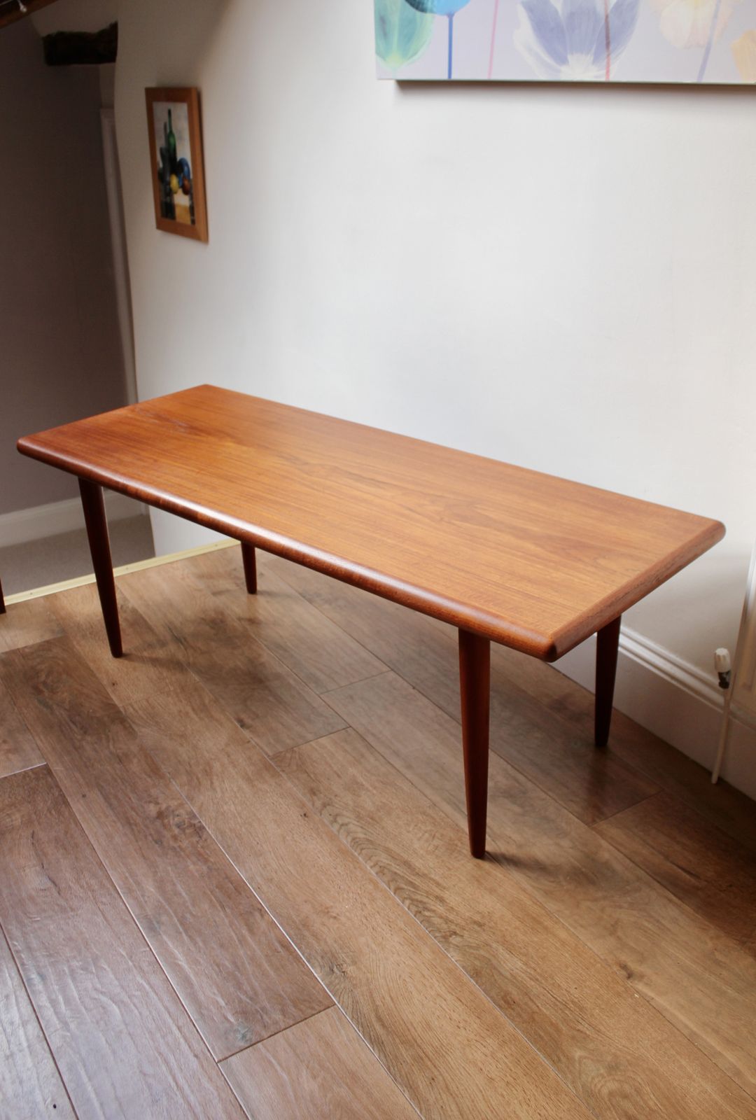 Mid Century Danish Teak Coffee Table By C. F. Christensen For Silkeborg