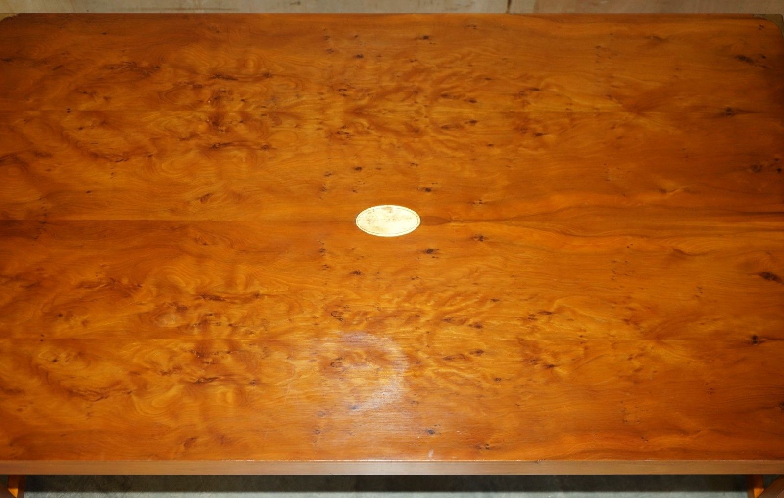 Fully Restored French Polished Harrods Kennedy Military Campaign Coffee Table photo 1750.0