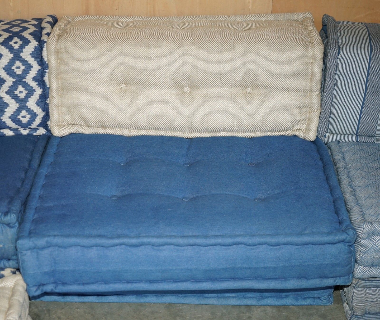 Roche Bobois 11 Piece Kenzo Mah Jong By Hans Hopfer Corner Modular Sofa Set photo Furniture