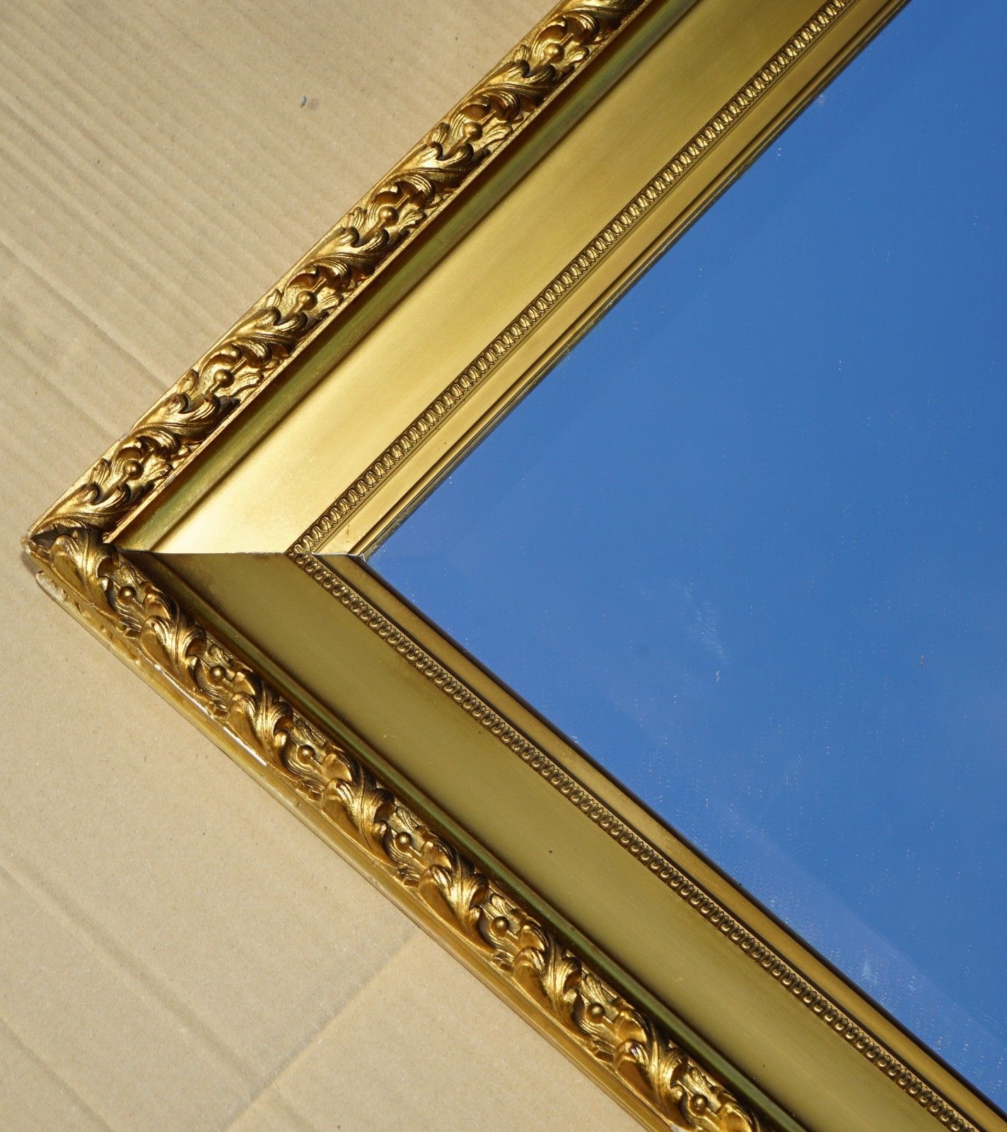 140x152cm Paul De Vos 17th Century Giltwood Picture Frames Converted To Mirrors photo 2950.0