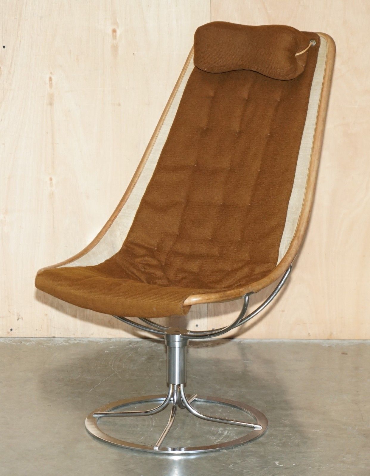 Bruno Mathsson Swedish Mid Century 1907 1988 Jetson Swivel Armchair For Dux photo furniture