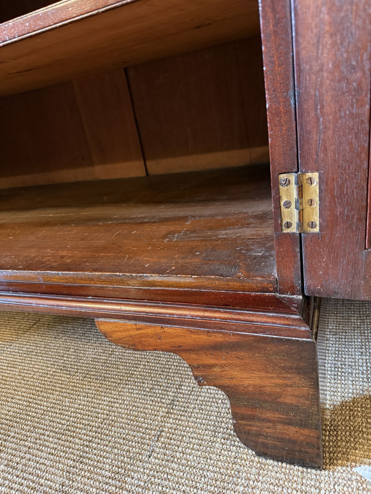 photo for sale Antique Mahogany Secretaire Writingdesk Bookcase Old Times Furnishing Co, London