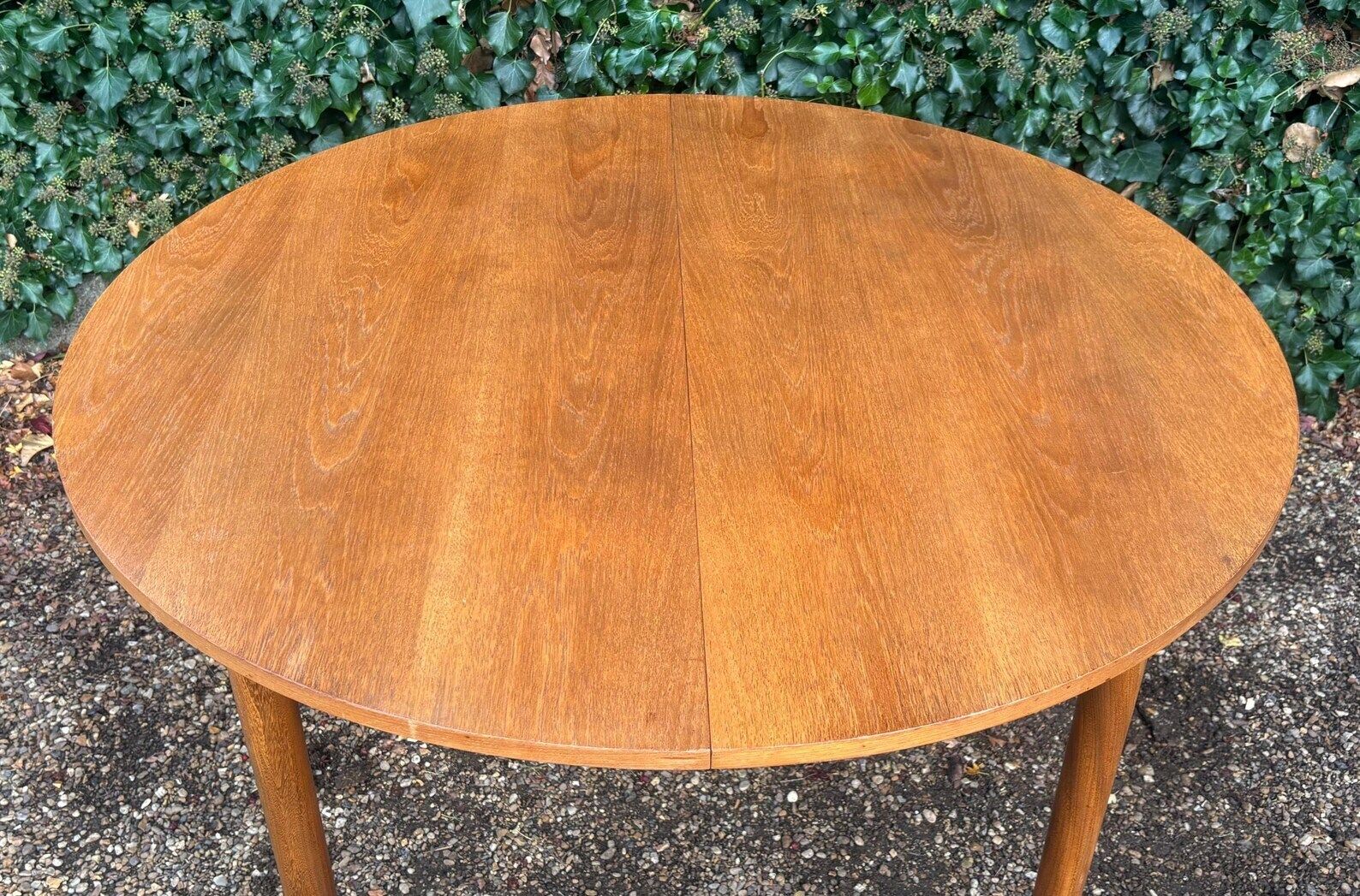 Mid Century G Plan Round Extending Teak Dining Table C.1960s photo vinterior
