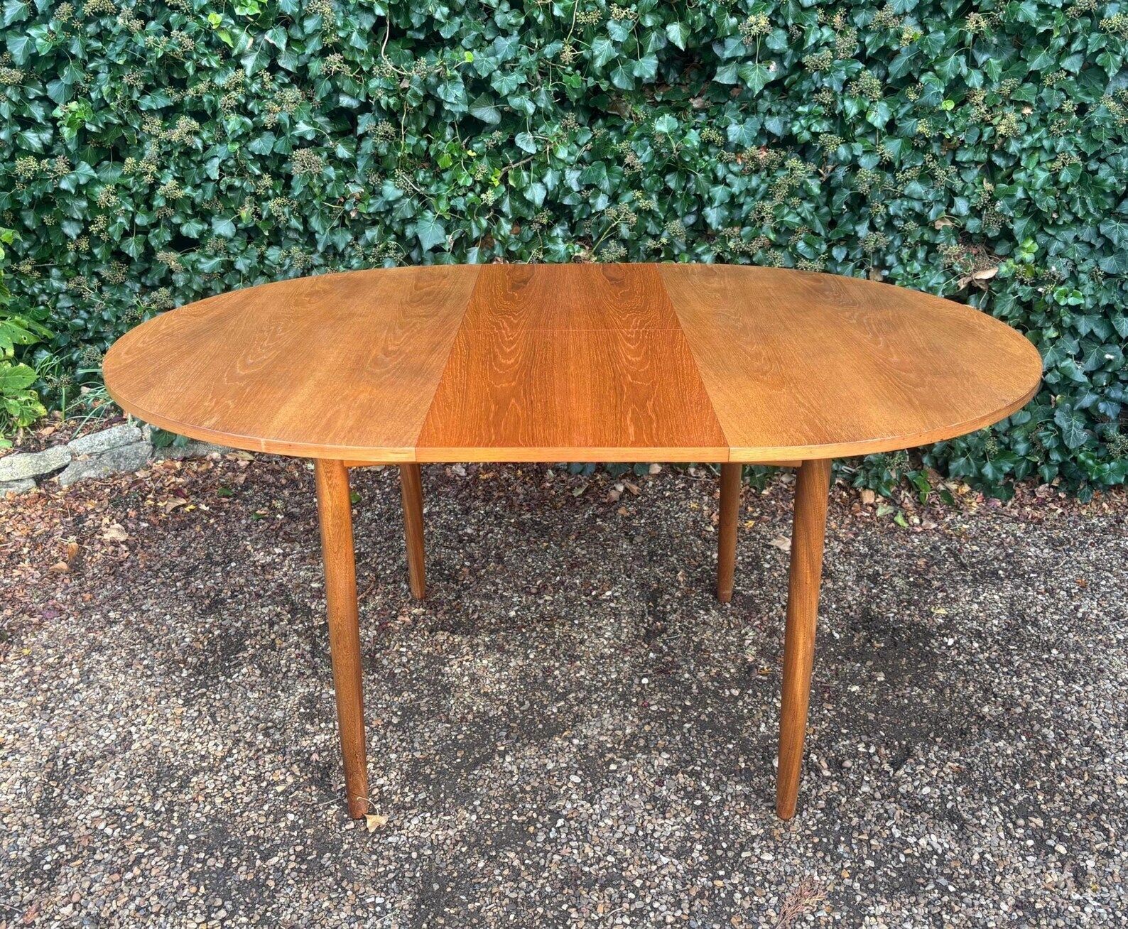 photo for sale Mid Century G Plan Round Extending Teak Dining Table C.1960s