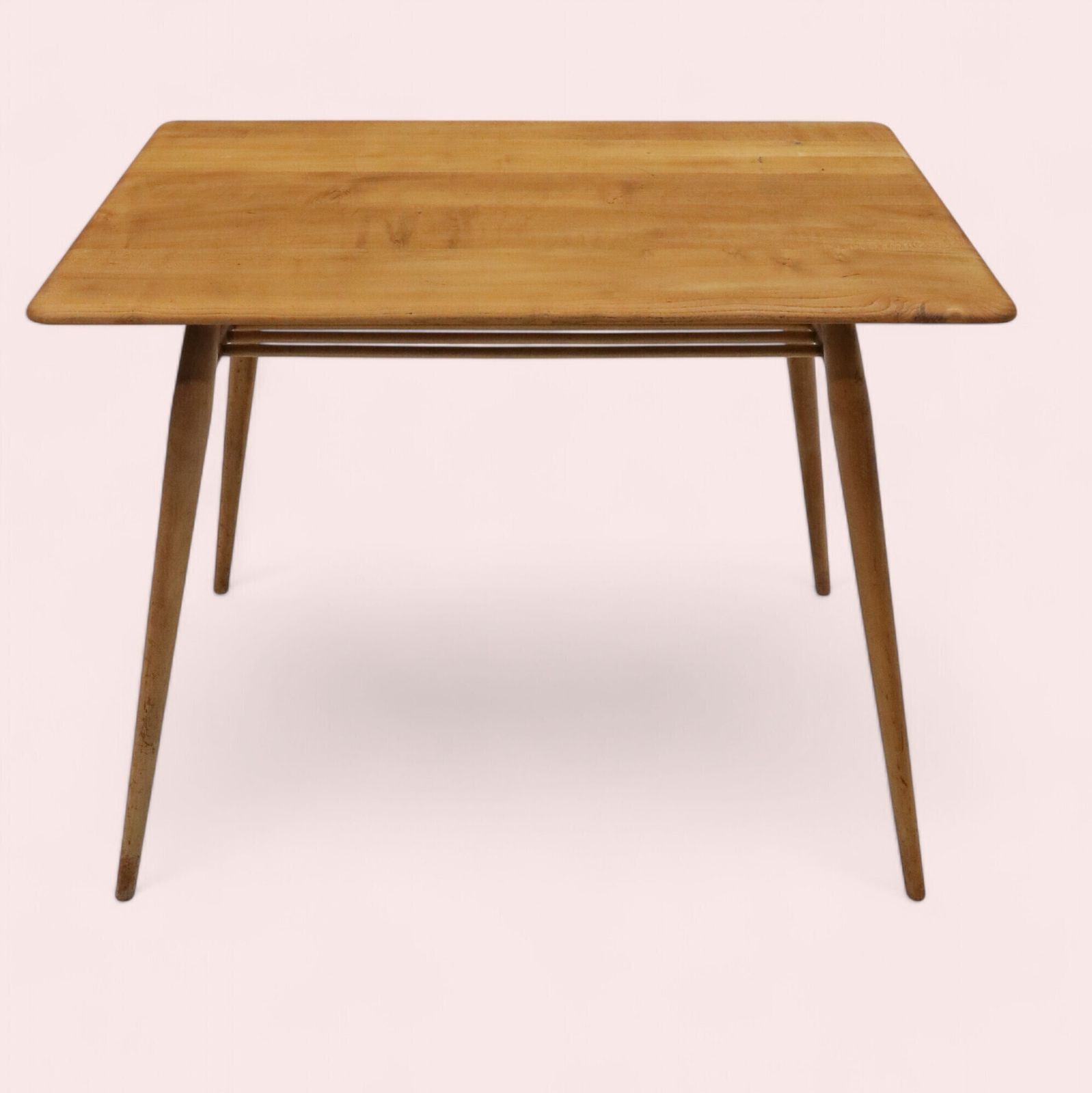 Ercol Furniture Breakfast/Dining Table Rails Light Finish #393 Free Uk Delivery photo vintage