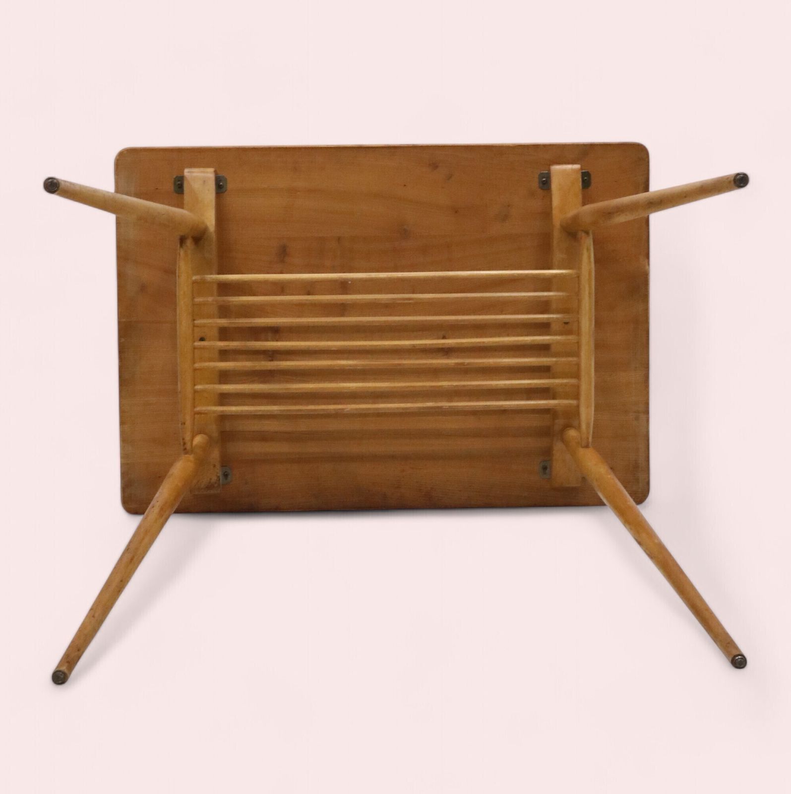 photo for sale Ercol Furniture Breakfast/Dining Table Rails Light Finish #393 Free Uk Delivery
