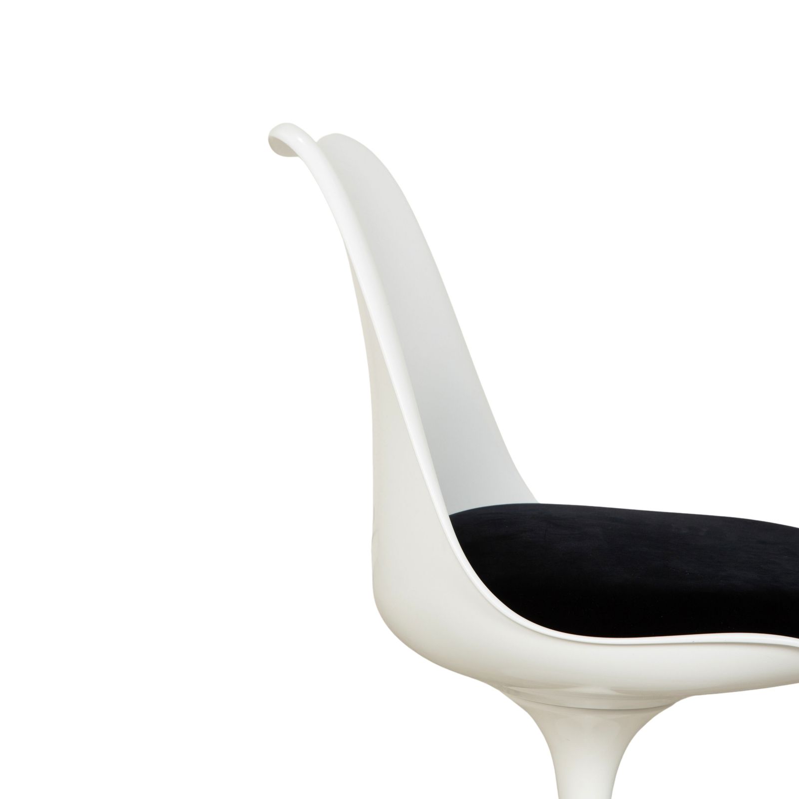 Knoll International Saarinen Tulip Plastic Chair White Original photo 1385.0