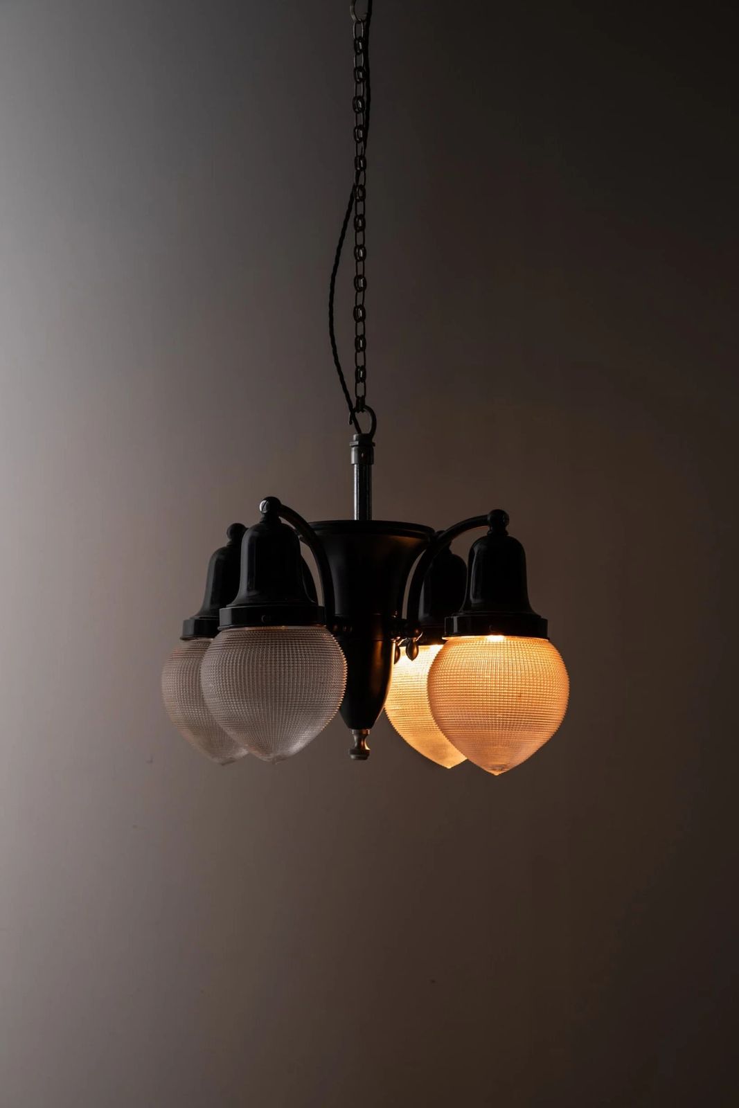 Antique Holophane / Ritter Cluster Dental Lamp photo Lighting