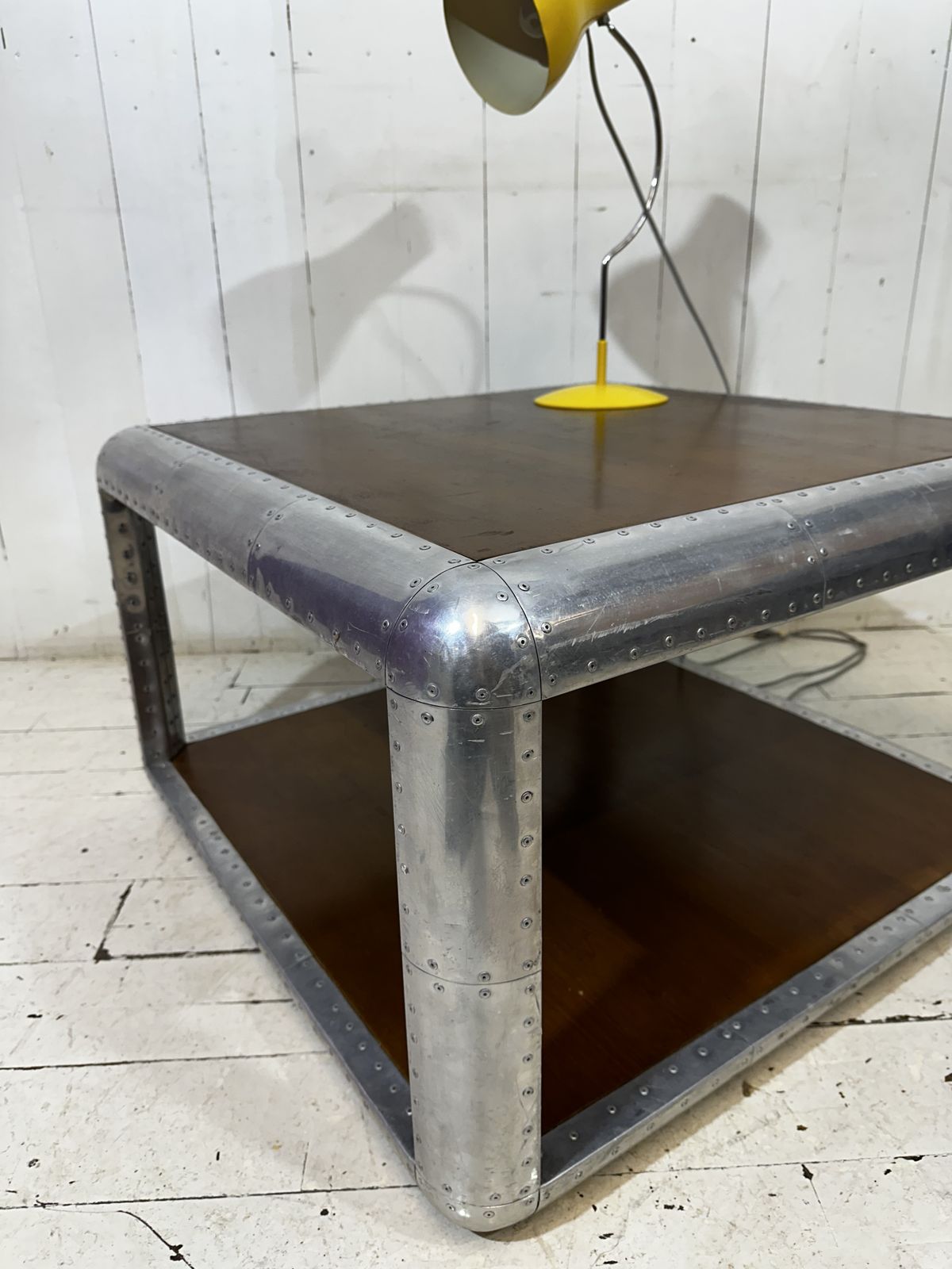 Industrial Aviator Style Hotel Coffee Table