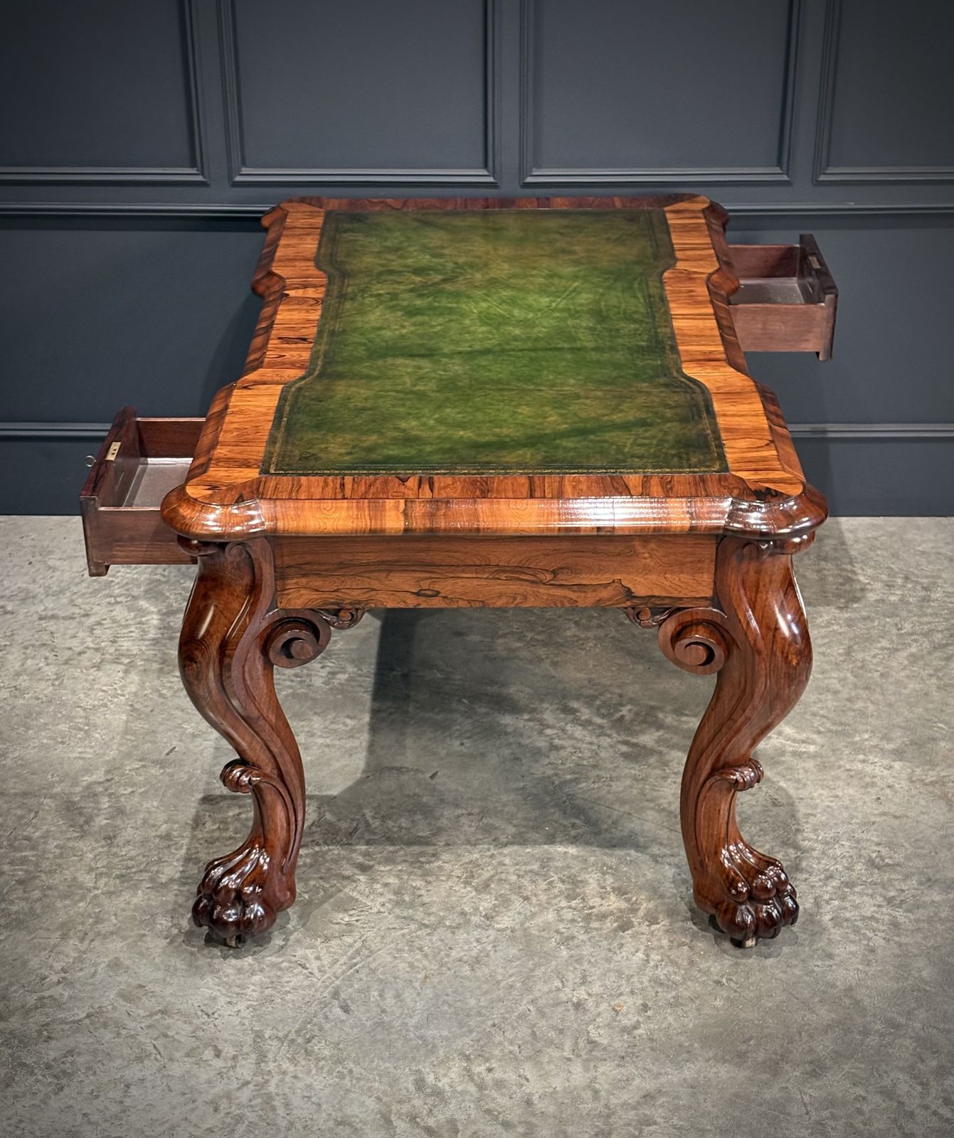 photo for sale Magnificent William IV Rosewood Partners Writing Table