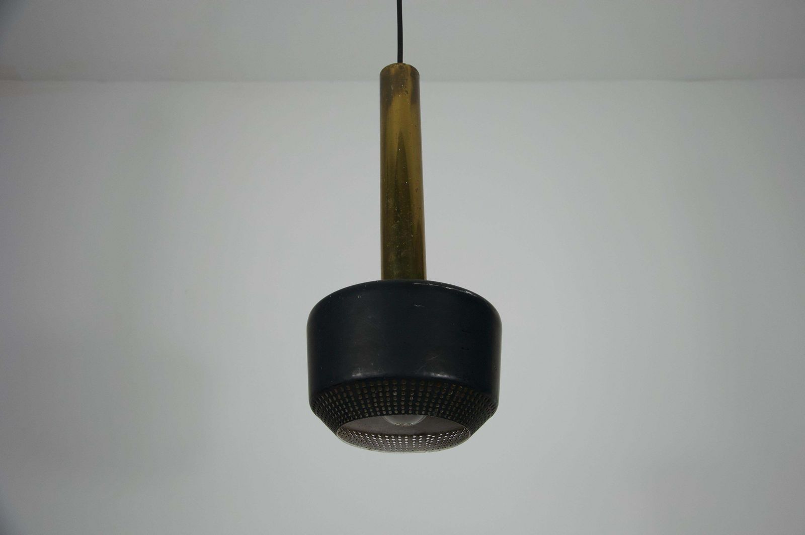 Brass Pendant Lamp By Vilhelm Lauritzen For Louis Poulen, 1960s, Denmark photo 678.0