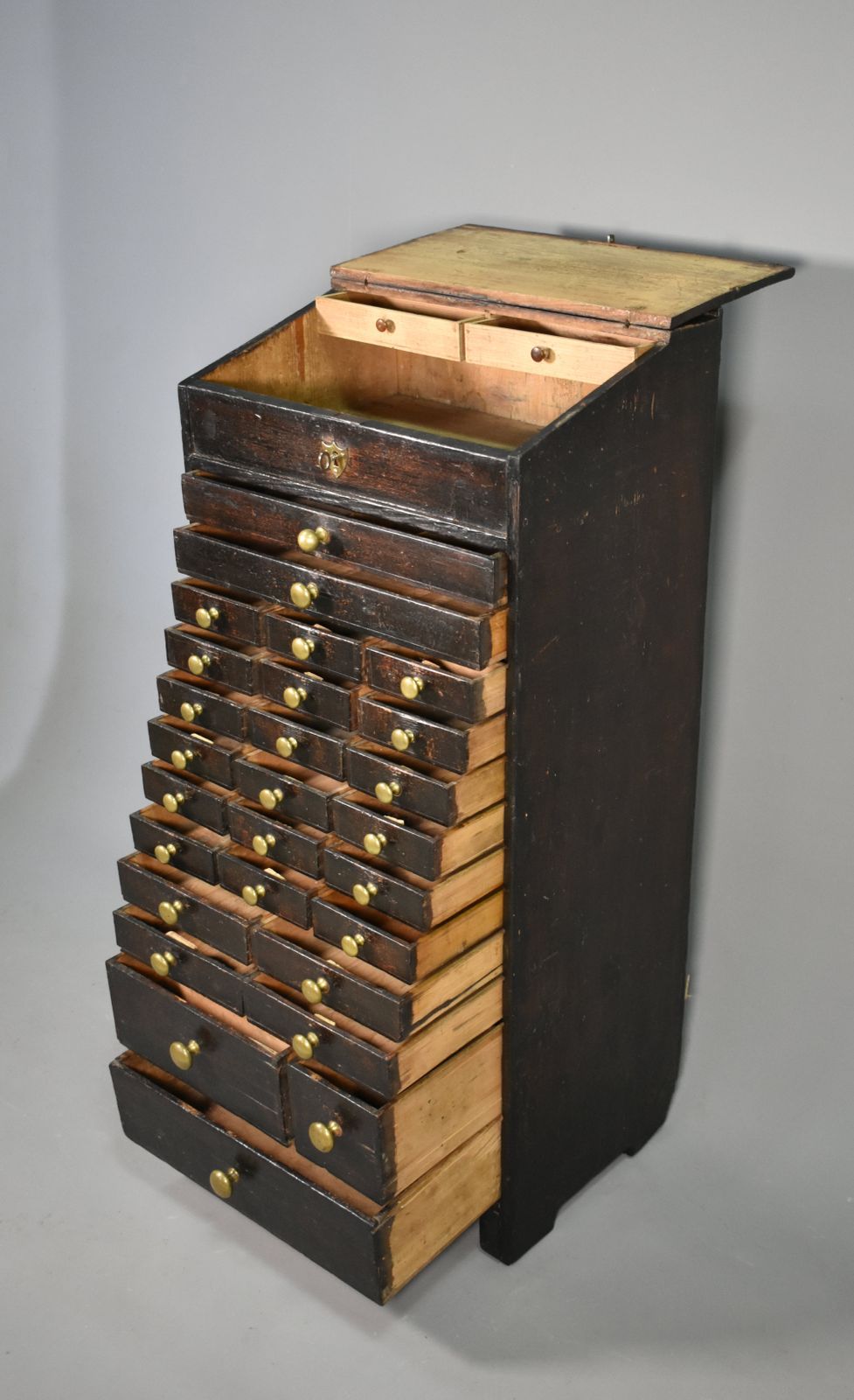 photo for sale French Antique Horologist's Storage Cabinet