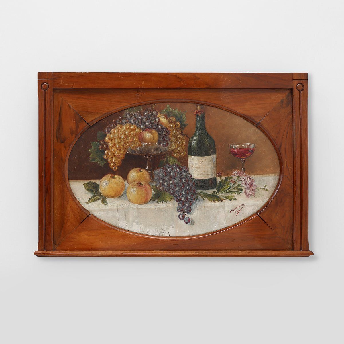 A. Heynderickx, Still Life, Oil Painting On Wood, 1922, Framed photo for sale