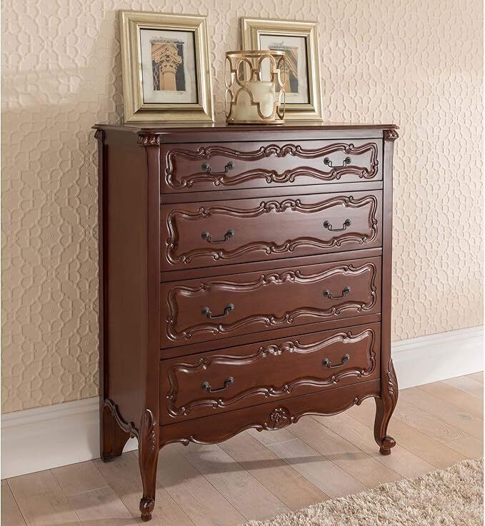 New Exquisite Raphael Handcrafted French Antique Style Chest Of Drawers – Rrp £650
