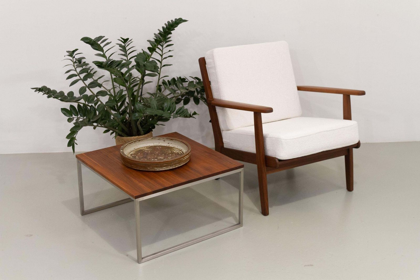 Large Mid Century Danish Stoneware Dish By Jørgen Mogensen, 1970s. photo furniture