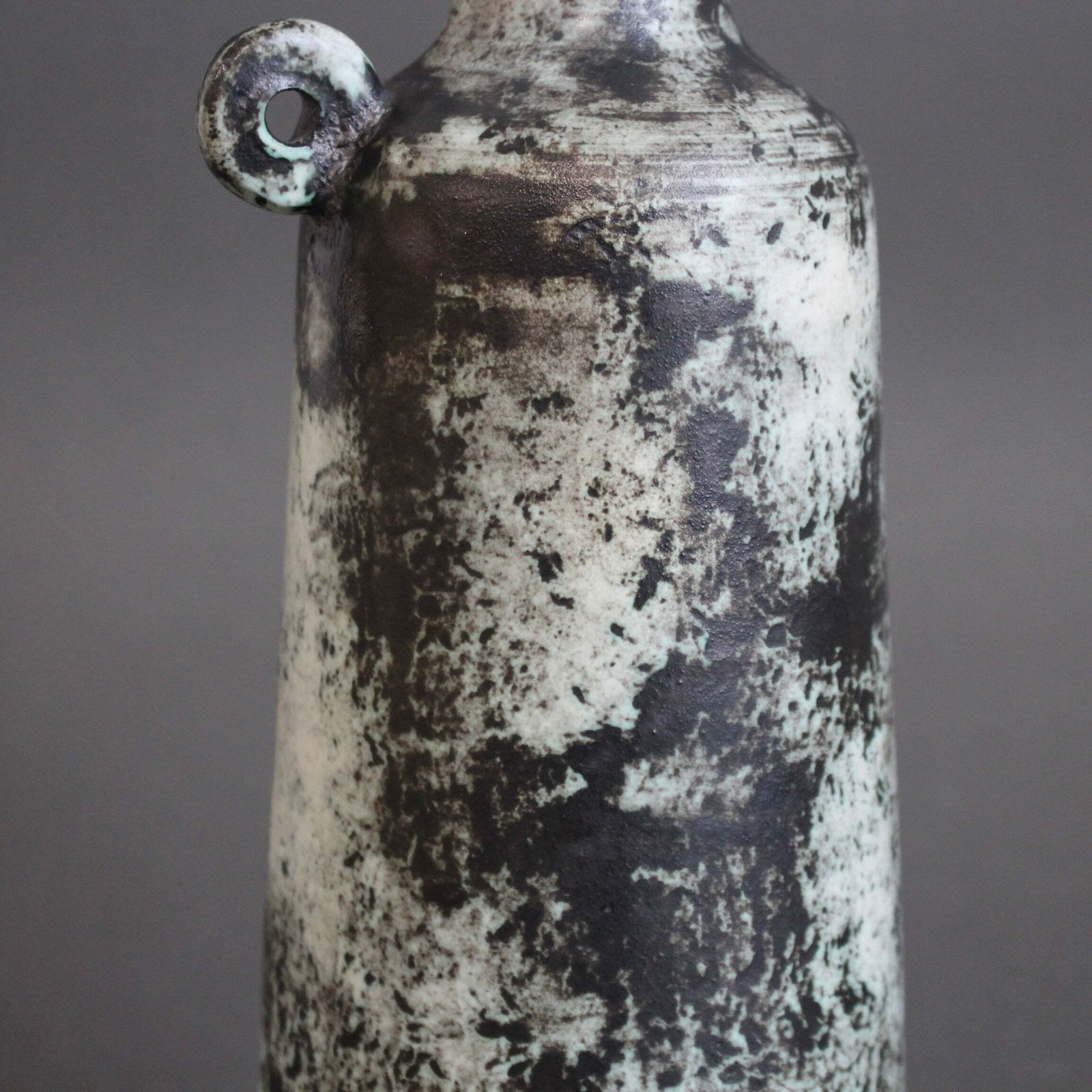 2160.0 Mid Century French Ceramic Flower Vase By Jacques Blin (Circa 1960s) photo