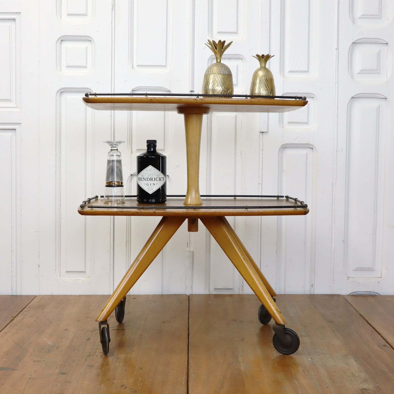 Mid Century Drinks Trolley Cart photo for sale