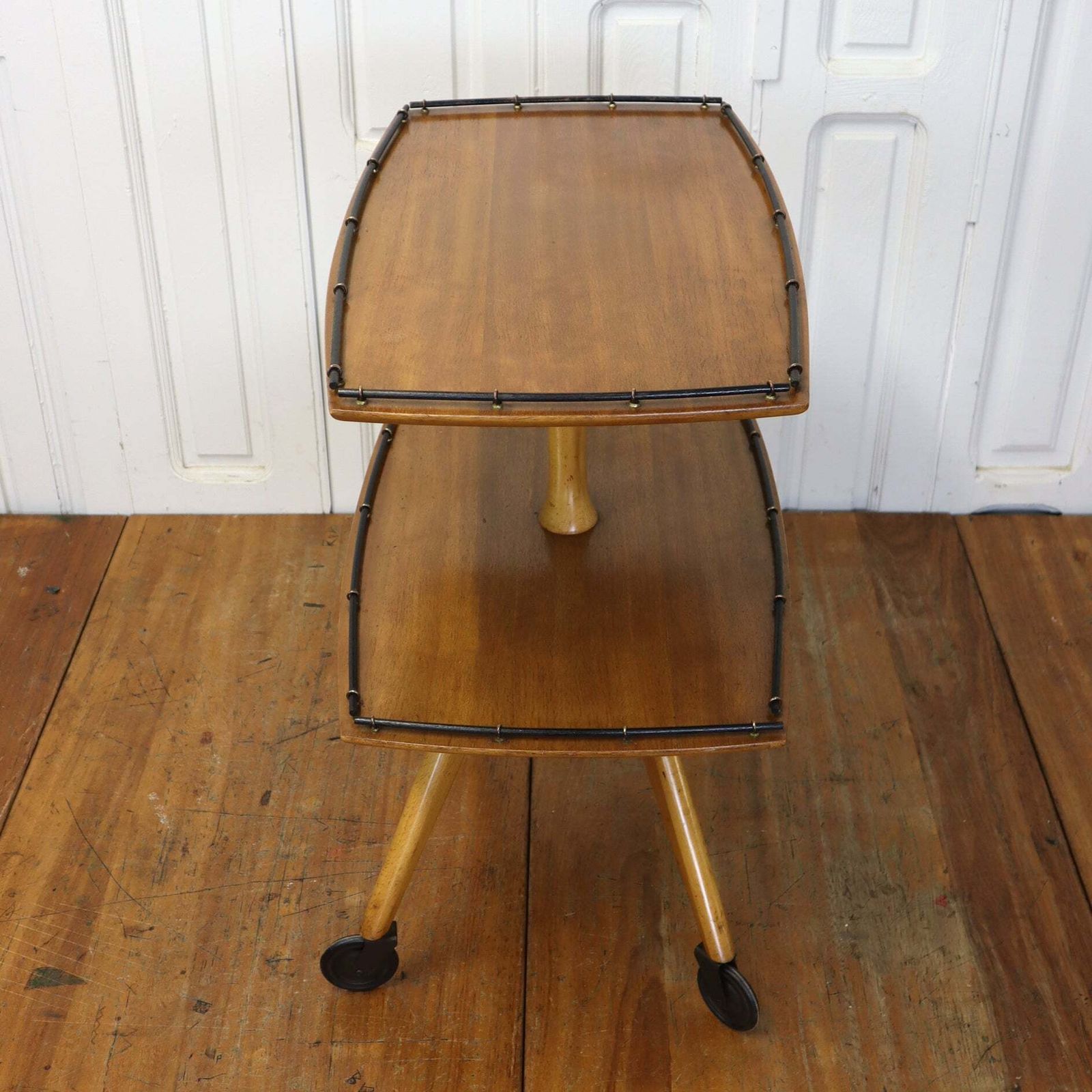 Furniture Mid Century Drinks Trolley Cart photo