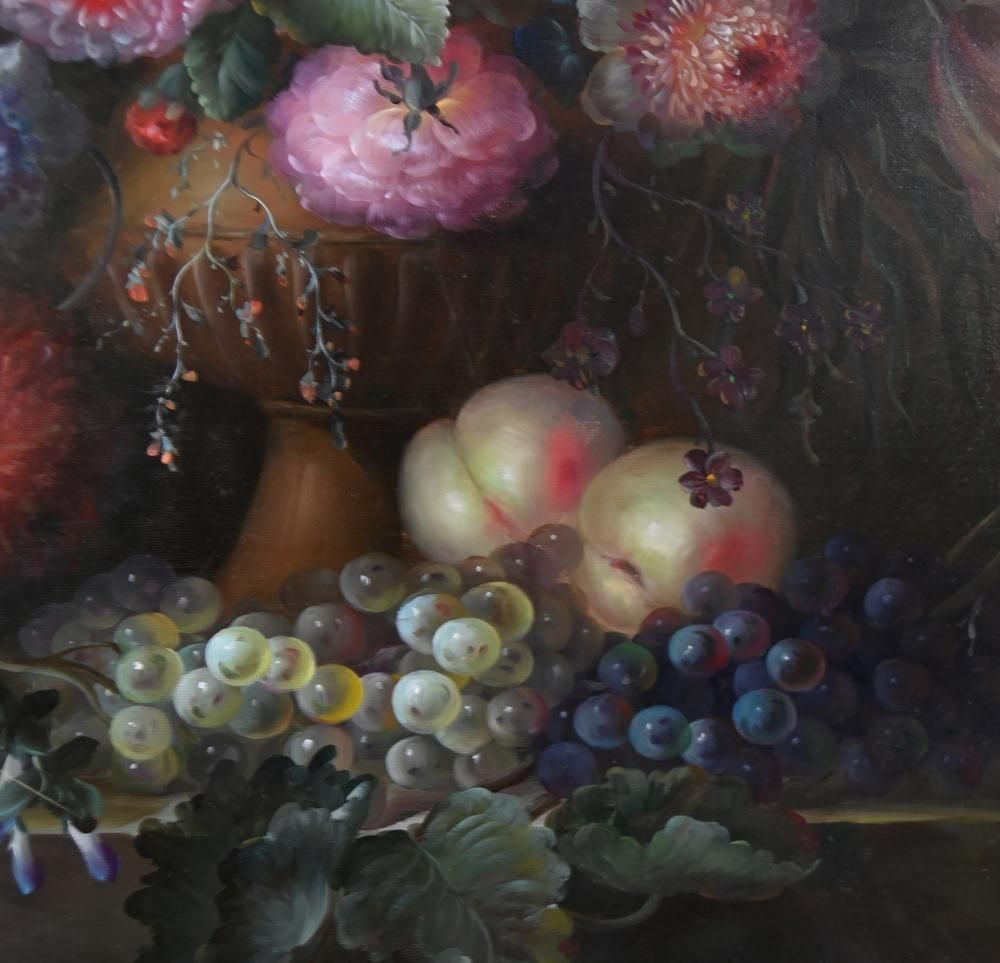 Flemish Still Life Oil Painting Floral Still Life photo for sale