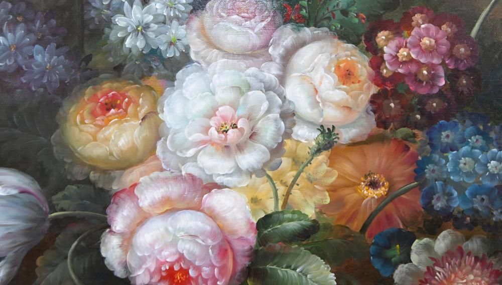 Flemish Still Life Oil Painting Floral Still Life photo buy