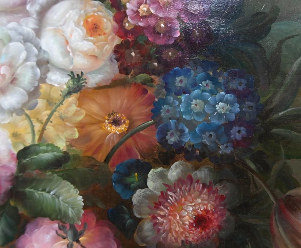 photo for sale Flemish Still Life Oil Painting Floral Still Life