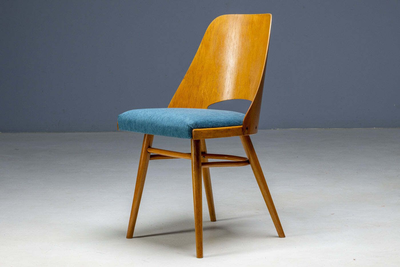Set Of 4 Dining Chairs, Radomír Hofman, 1960s, Czechoslovakia photo furniture
