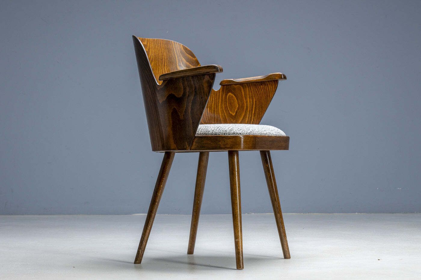 Set Of 4 Dining Chairs, Oswald Haerdtl, 1950s, Czechoslovakia photo for sale