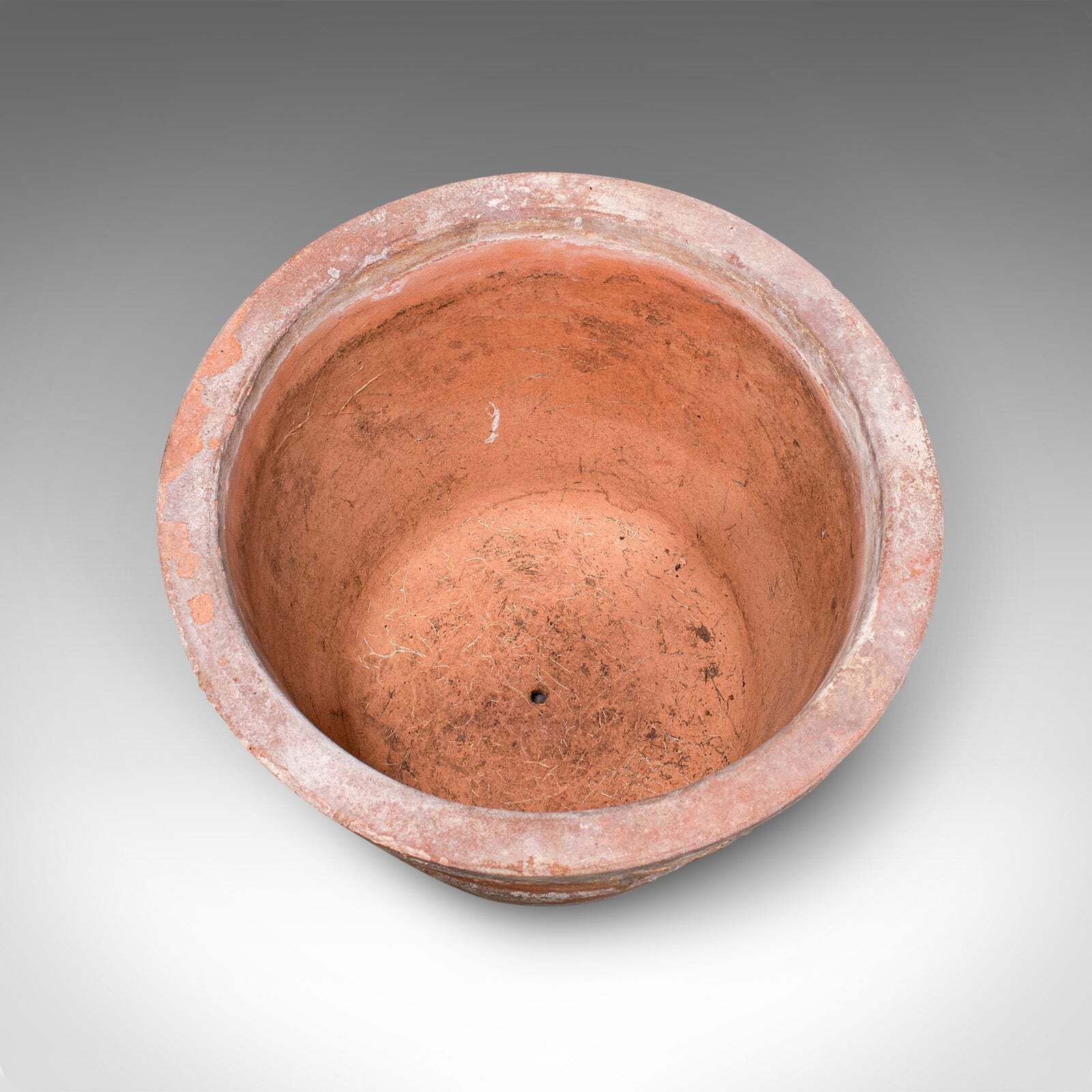 Antique Patio Planter, English, Terracotta Ornamental Tree Jardiniere, Victorian photo vinterior