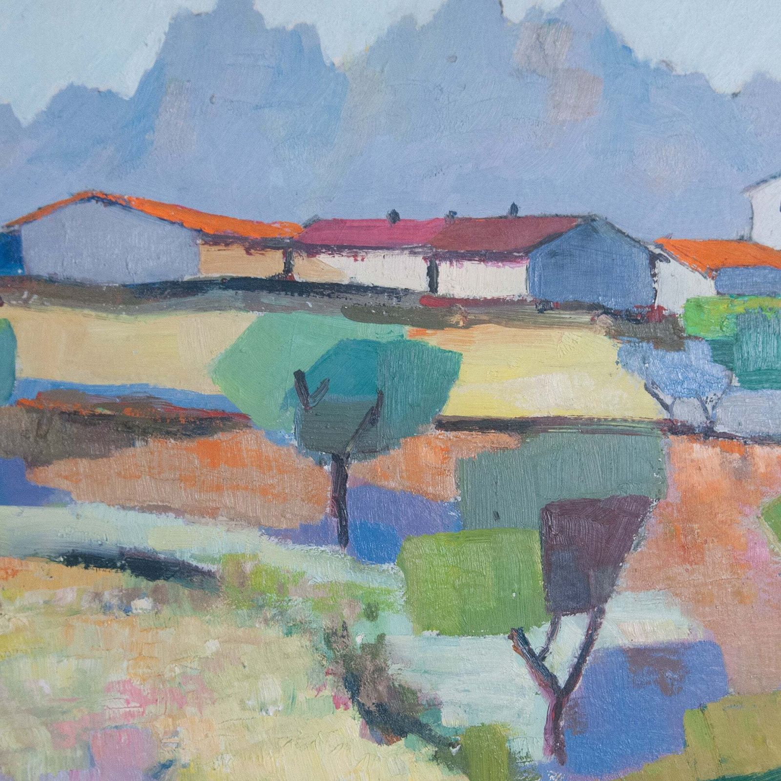 Sant Salvador De Guardiola Landscape   Antoni March Salas photo Art