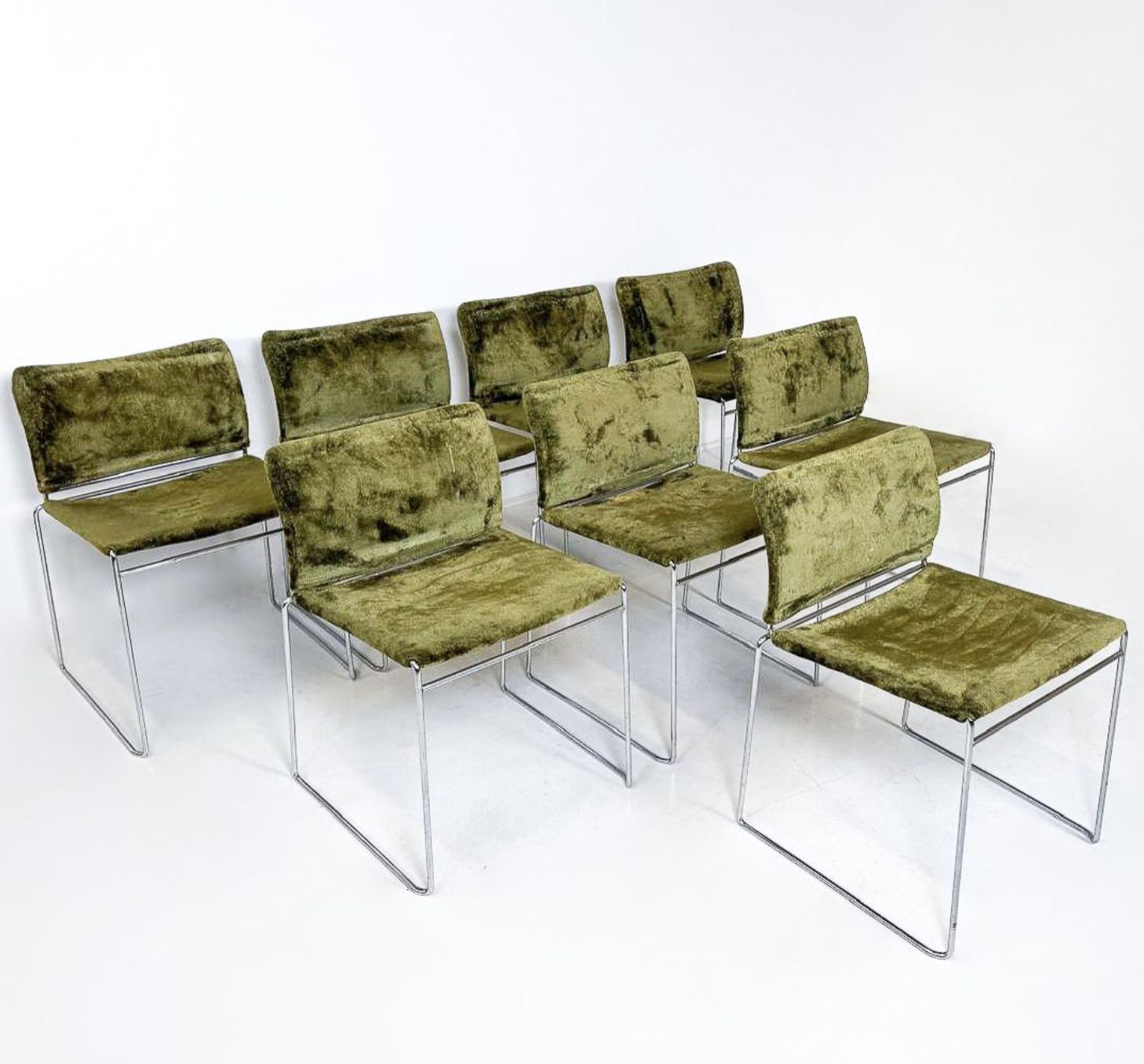 Set Of 8 Tulu Chairs By Kazuhide Takahama, 1969 photo vintage