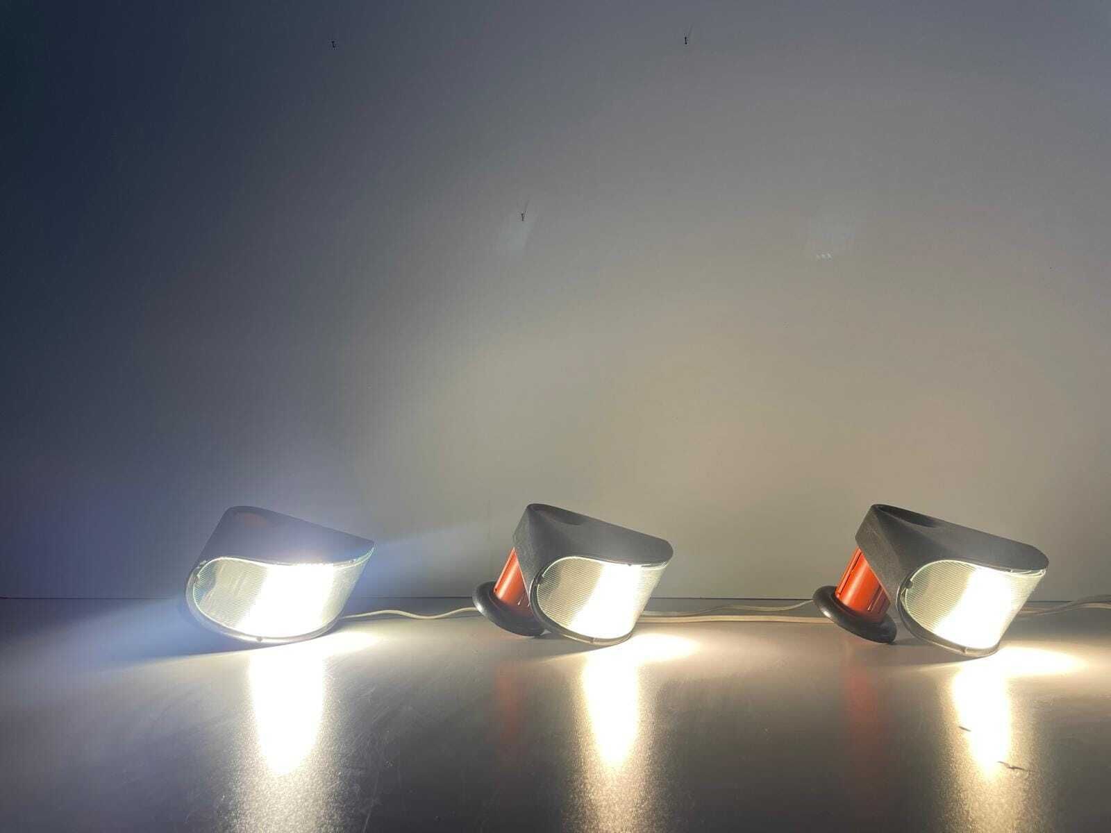 Model Bollo Set Of 3 Wall Lights By Tobia Scarpa For Flos, 1970s, Italy photo 3766.0