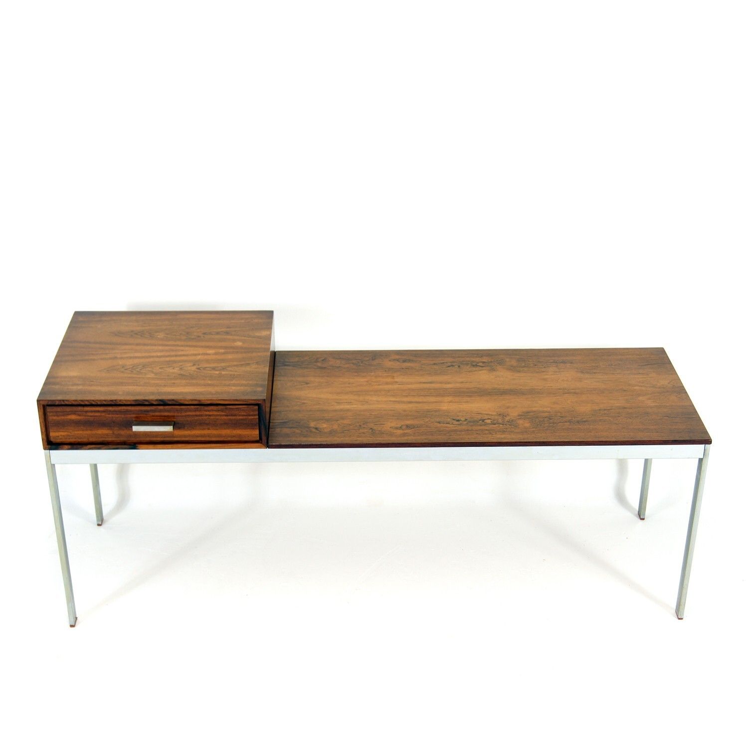 Retro Vintage Gillis Lundgren Ikea Tv Stereo Bench Sideboard Rosewood Danish 70s