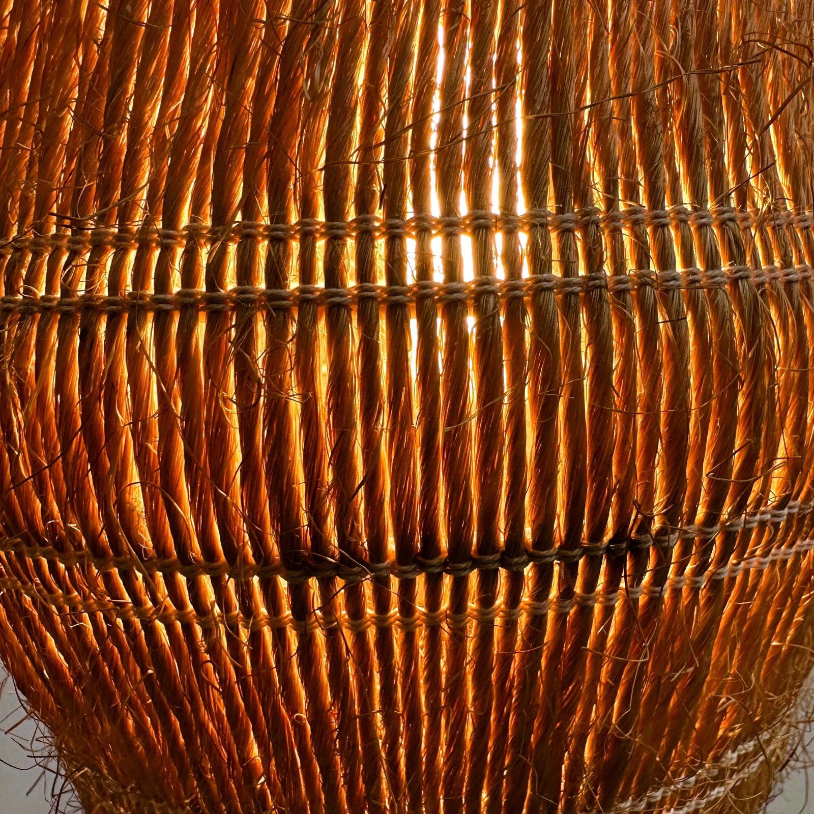 photo furniture Louis Sognot Rattan And Wicker Floor Lamp, France, 1960s